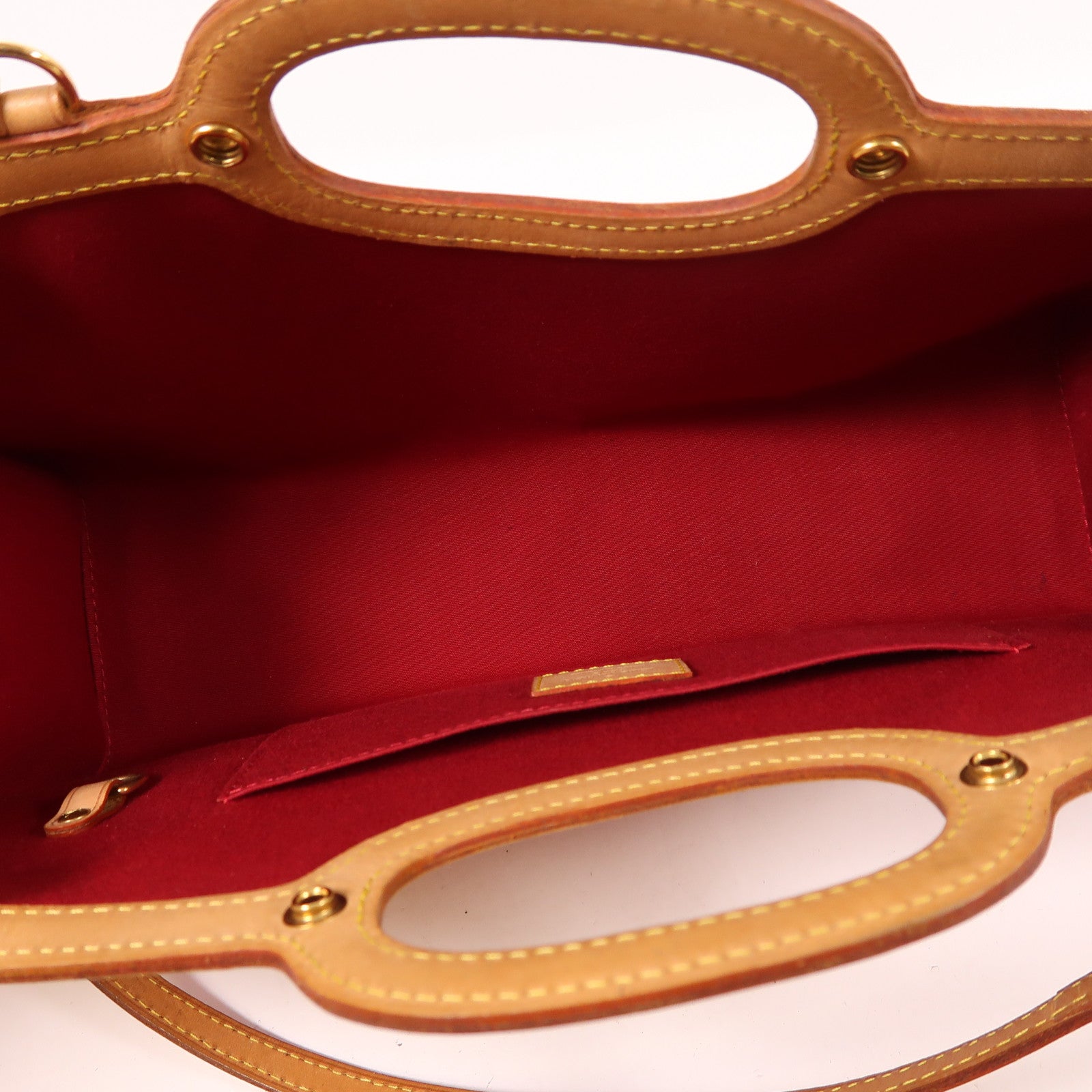 LOUIS VUITTON LV GHW Roxbury Drive 2 Way Shoulder Bag M91987 Monogram Vernis Red