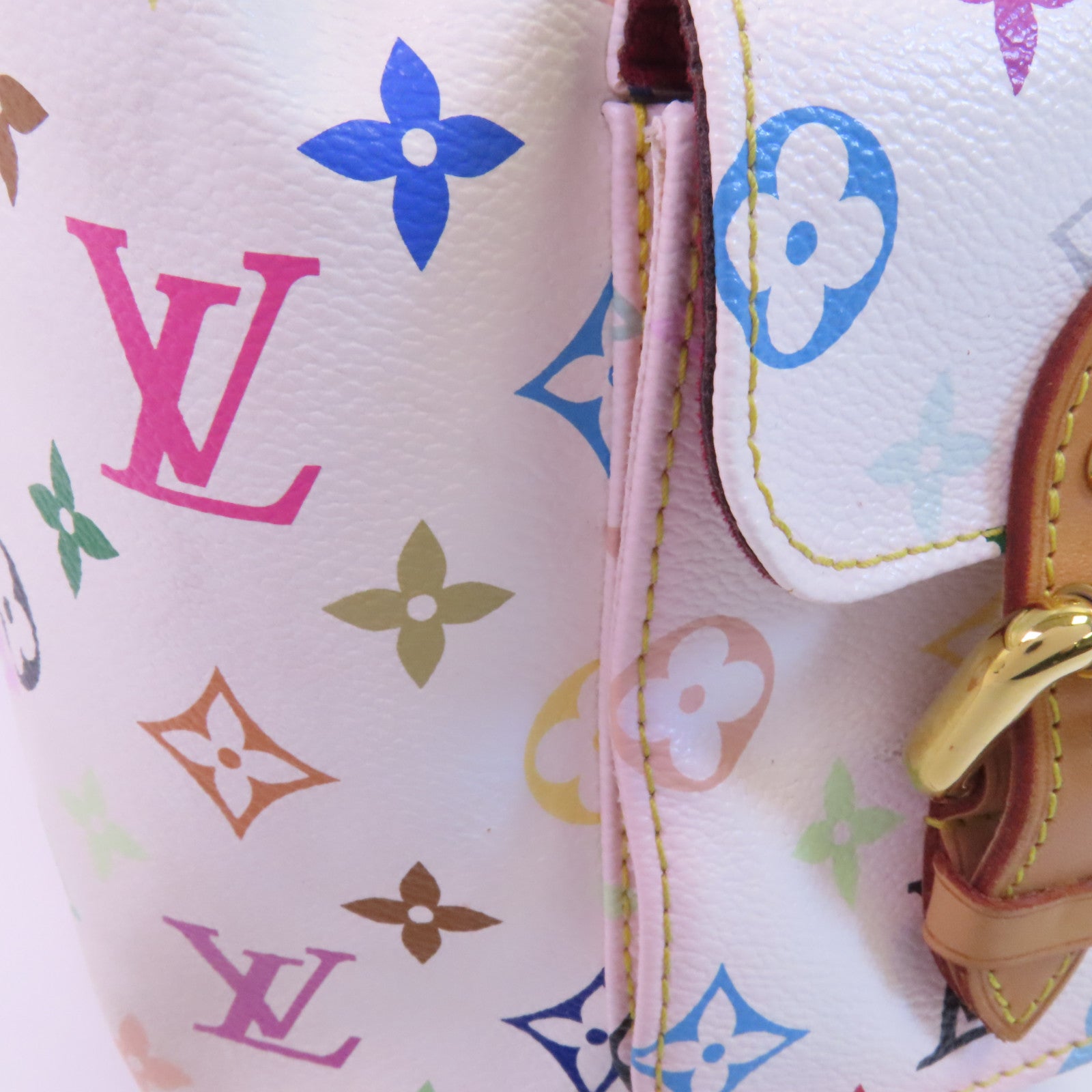 LOUIS VUITTON Monogram Multicolore Petit Noe金扣肩背袋