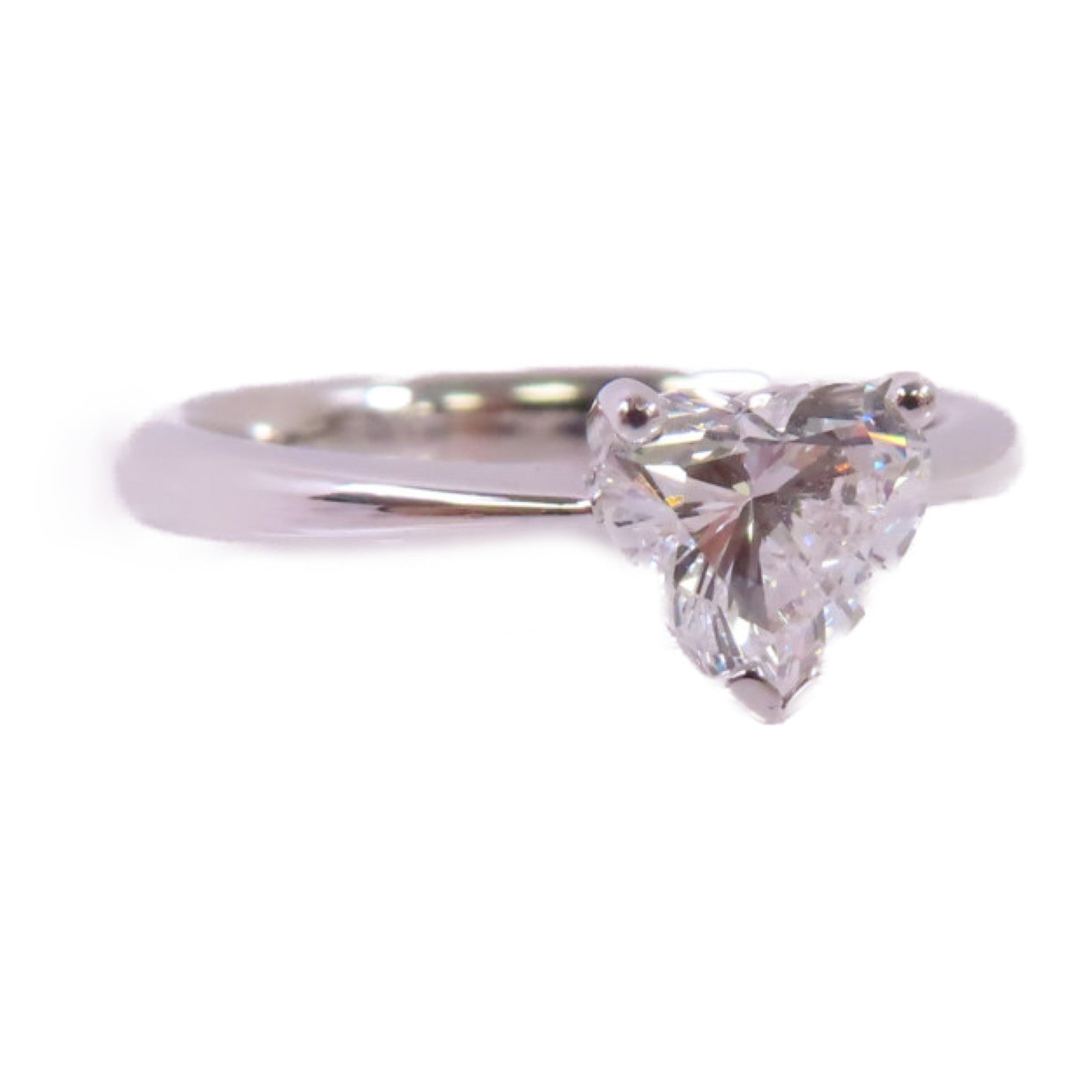 JEWELRY PT950鉑金/0.72ct鑽石Diamond Ring戒指US#4.75