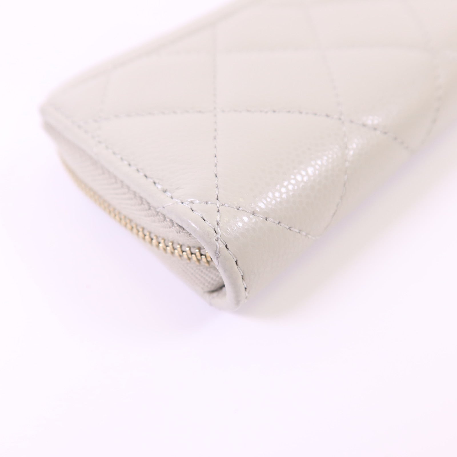 CHANEL 牛皮皮革Coin Case金扣零錢包