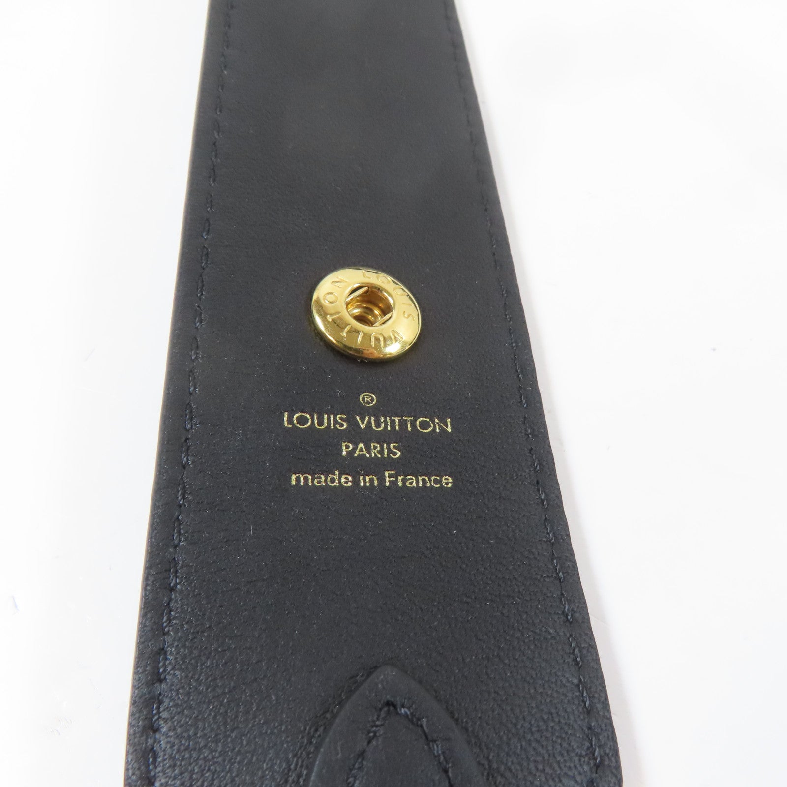 LOUIS VUITTON Monogram Bandouliere Strap金扣肩背帶啡色