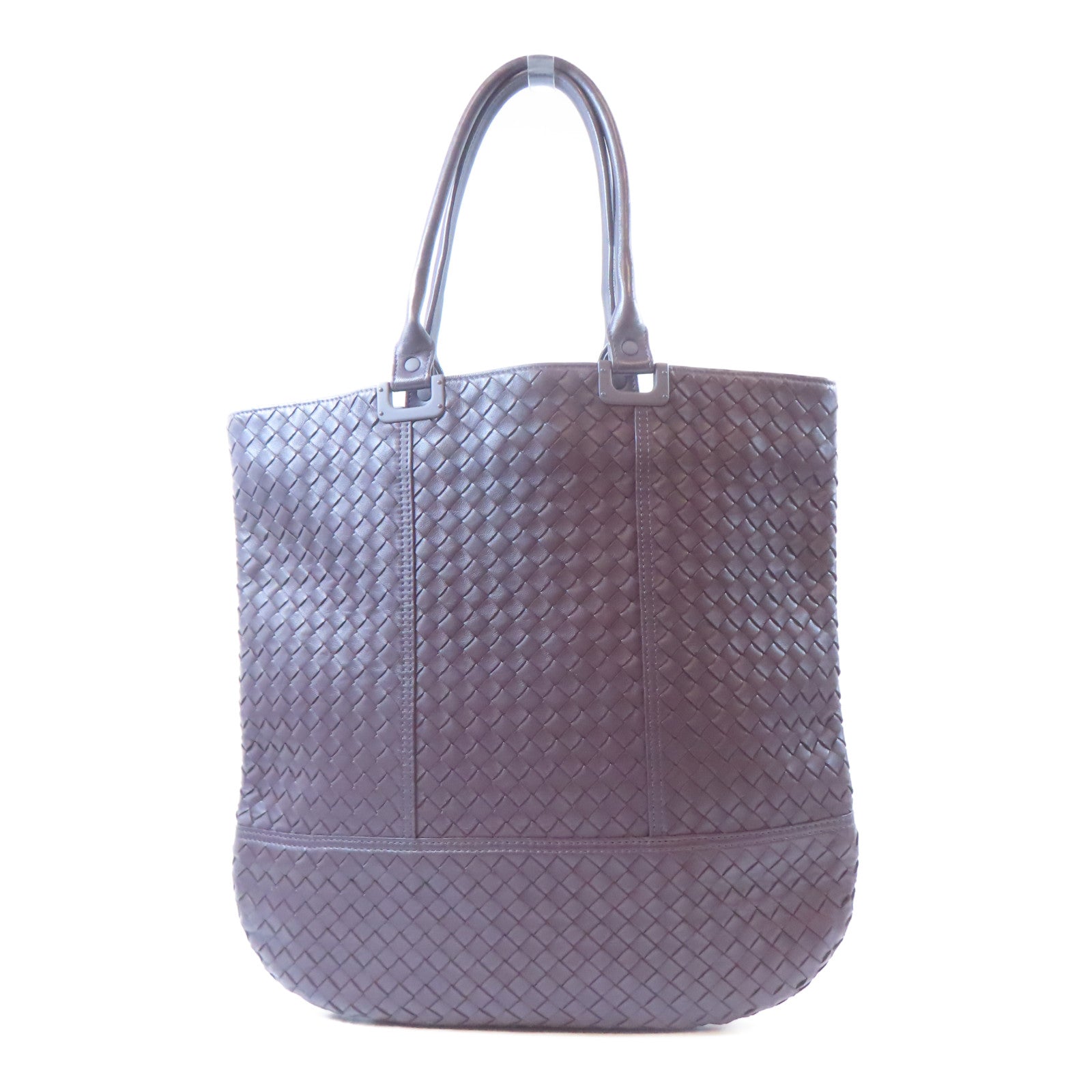 BOTTEGA VENETA 羊皮皮革Hand Bag手挽袋紫色