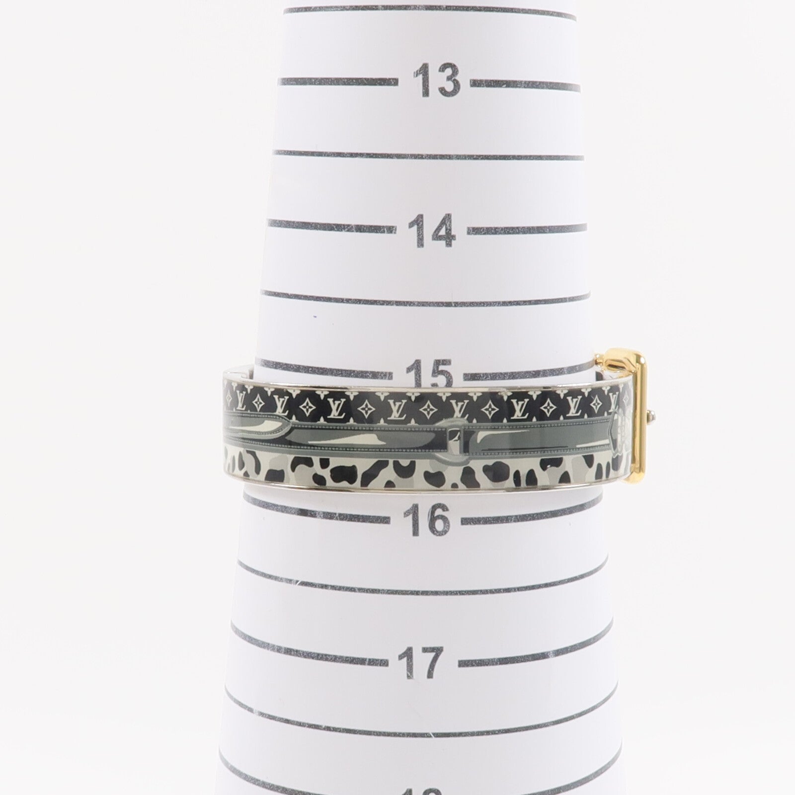 LOUIS VUITTON 金屬/琺瑯琺Confidentian Bracelet手鐲