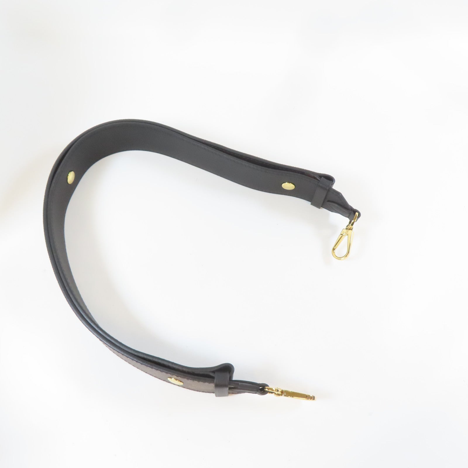 LOUIS VUITTON Monogram Bandouliere Strap金扣肩背帶啡色
