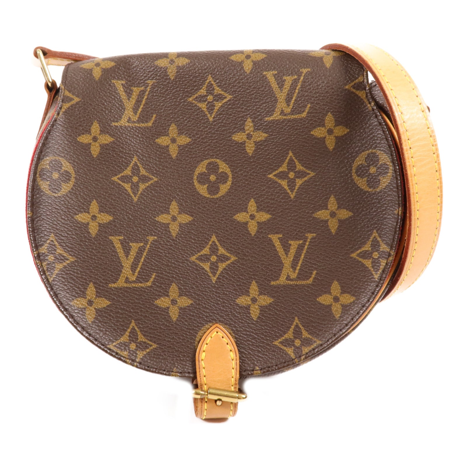 LOUIS VUITTON Monogram Tambourin金扣肩背袋