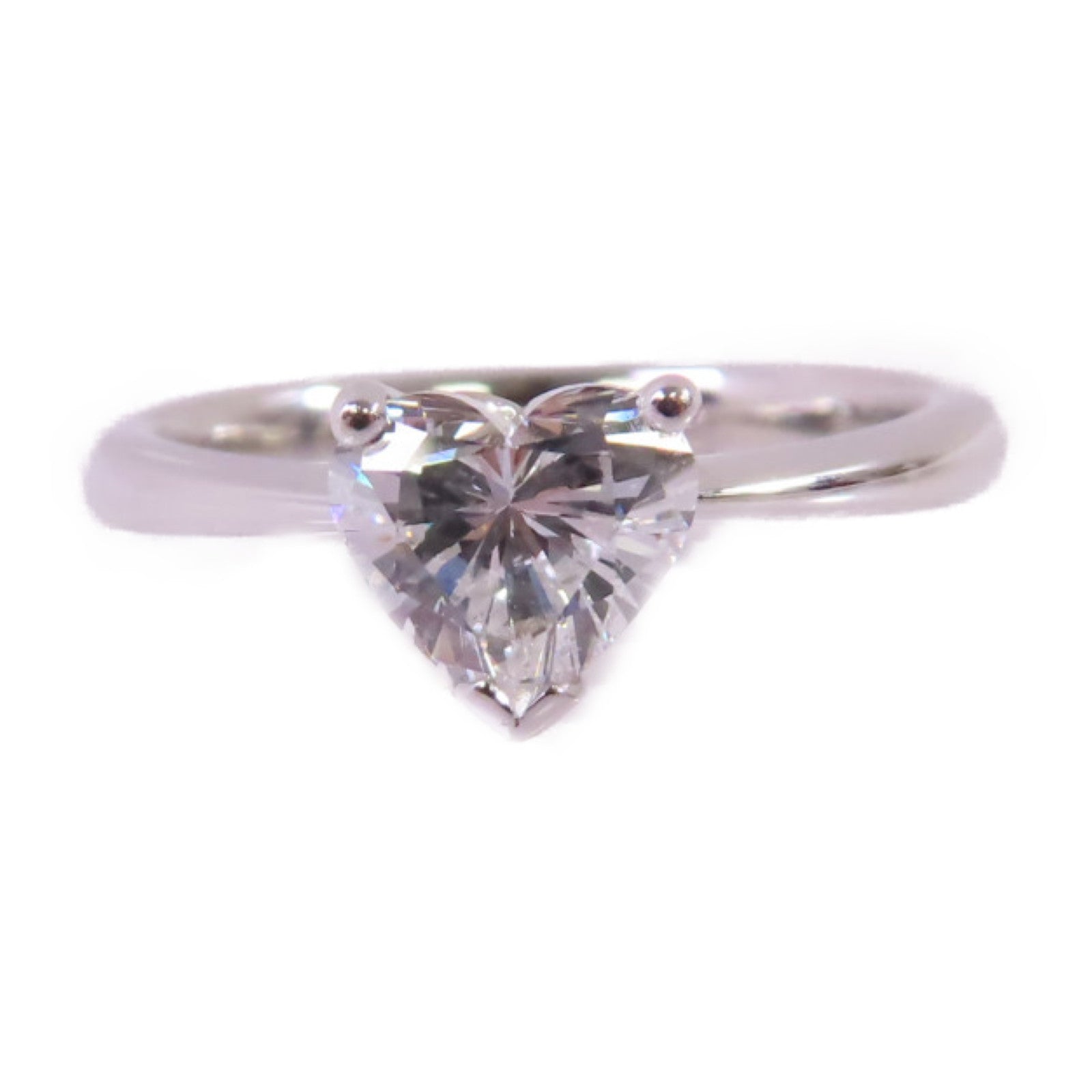 JEWELRY PT950鉑金/0.72ct鑽石Diamond Ring戒指US#4.75