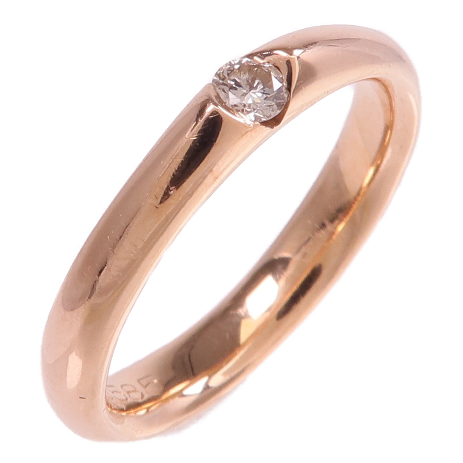 JEWELRY 18K玫瑰金Diamond Ring鑽石戒指US#5.75
