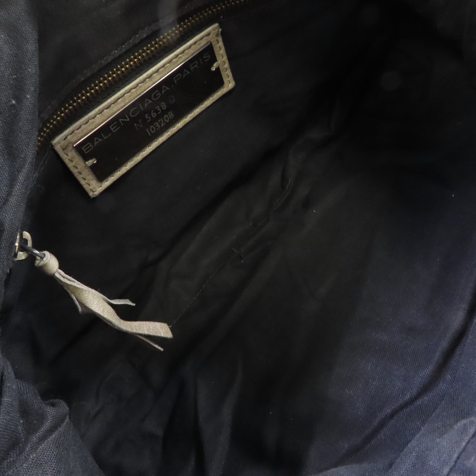 BALENCIAGA 牛皮皮革The First 2Way Shoulder Bag手挽肩背兩用袋灰色