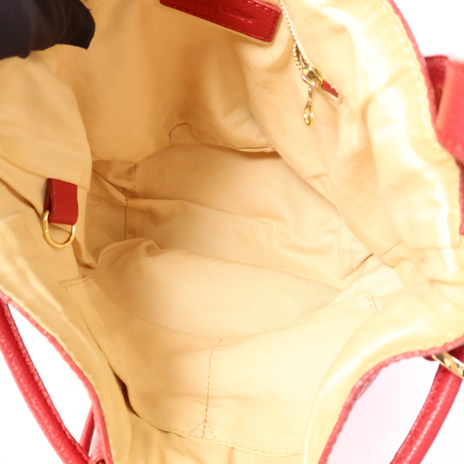 SEE BY CHLOE 牛皮皮革Bucket Bag金扣肩背袋