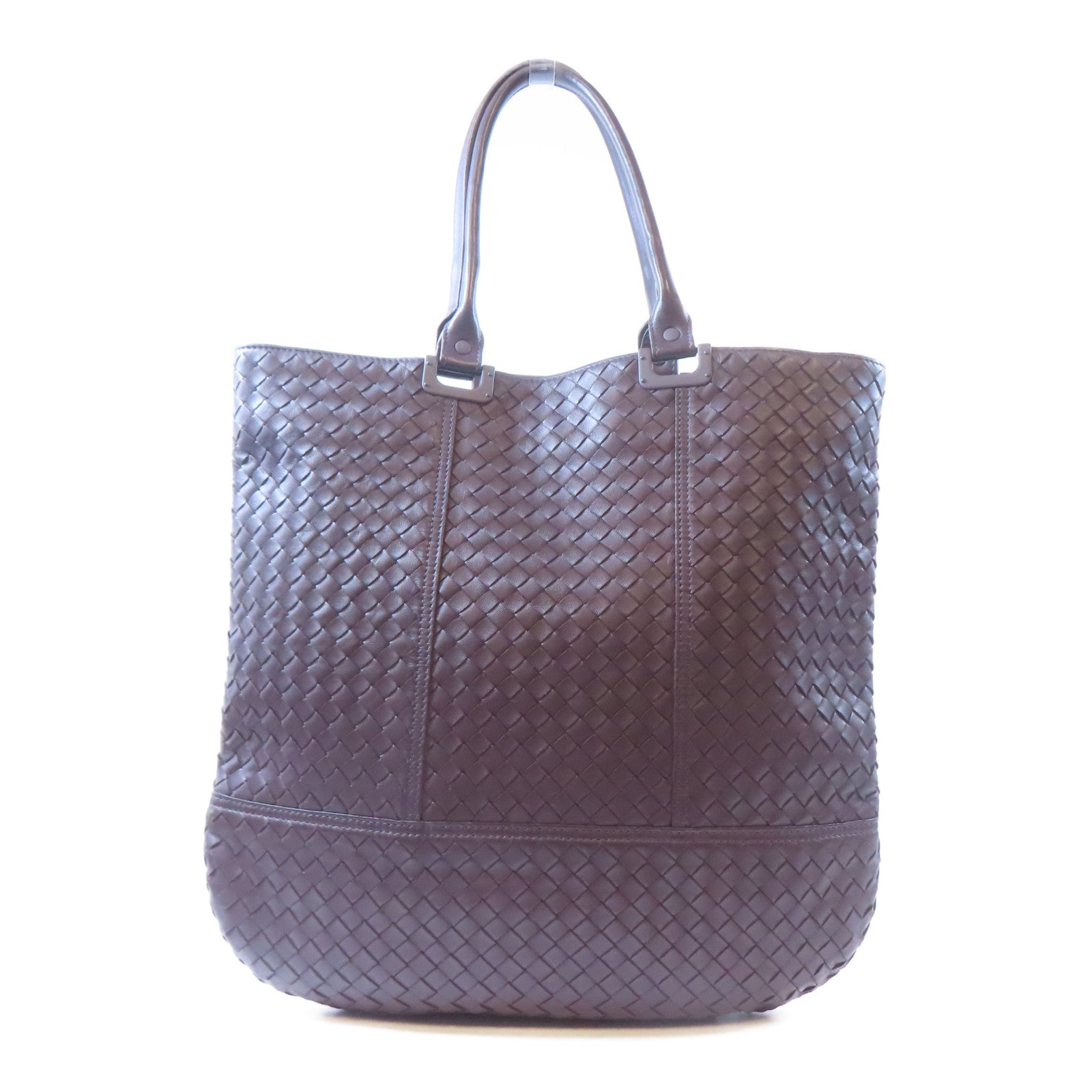 BOTTEGA VENETA 羊皮皮革Hand Bag手挽袋紫色