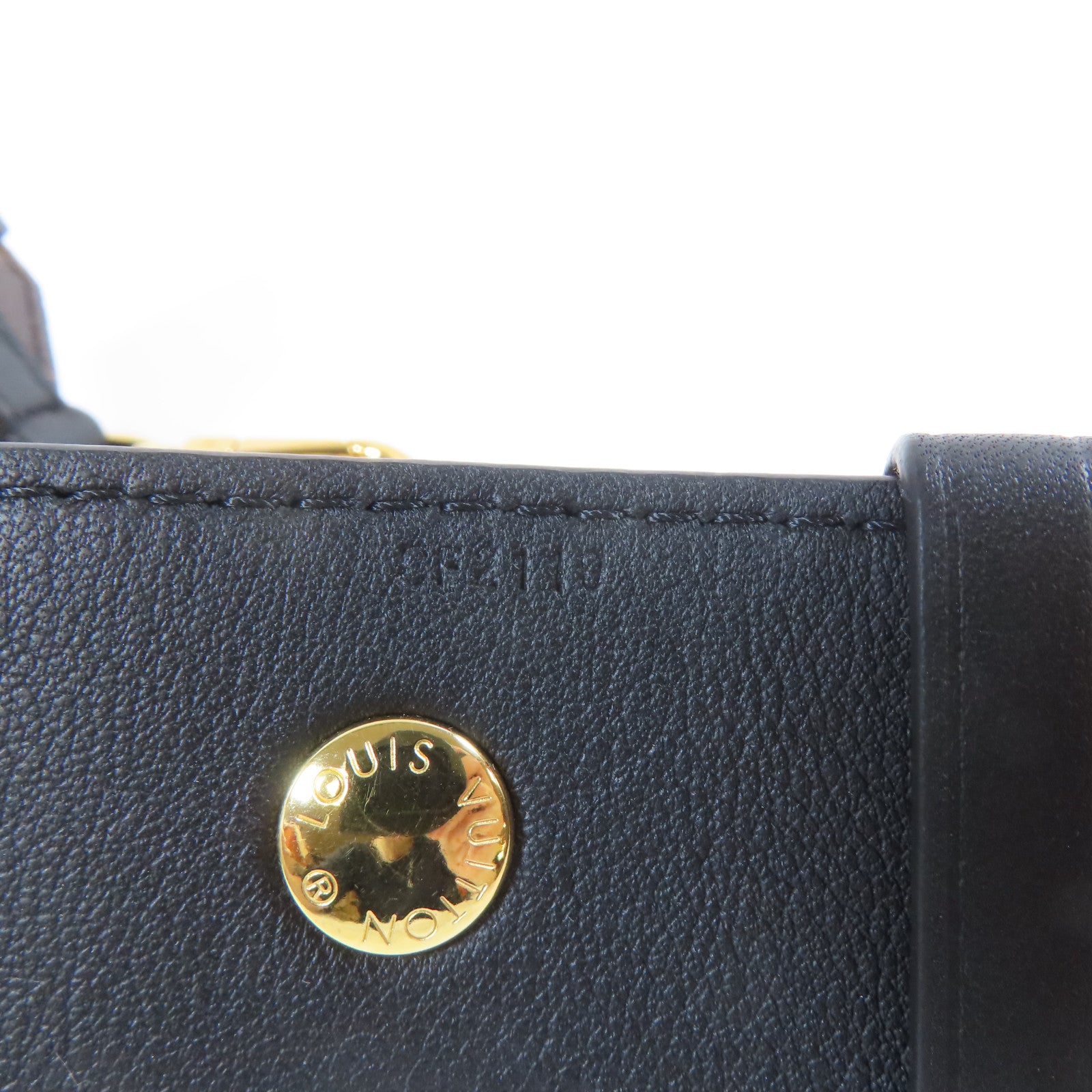 LOUIS VUITTON Monogram Bandouliere Strap金扣肩背帶啡色