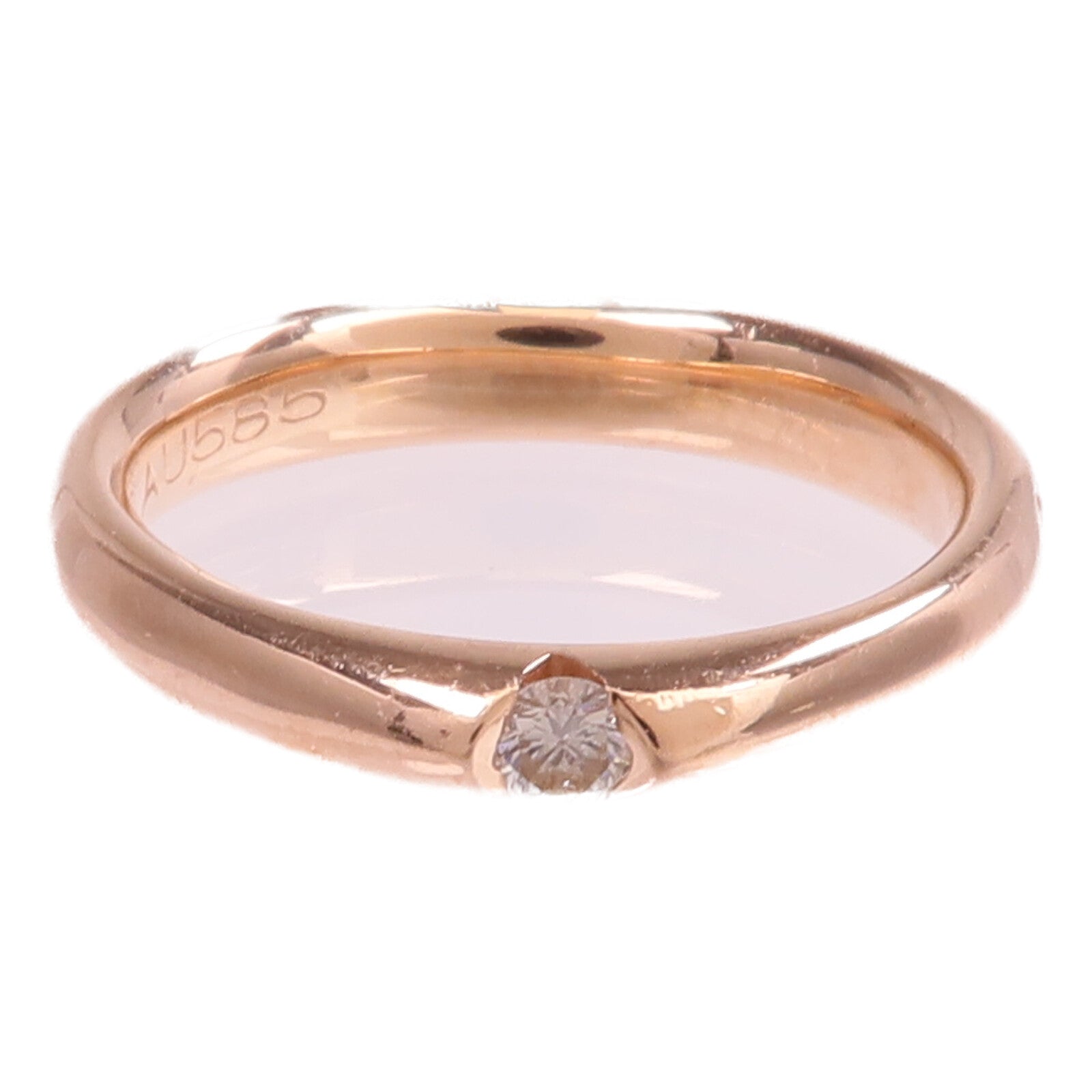 JEWELRY 18K玫瑰金Diamond Ring鑽石戒指US#5.75