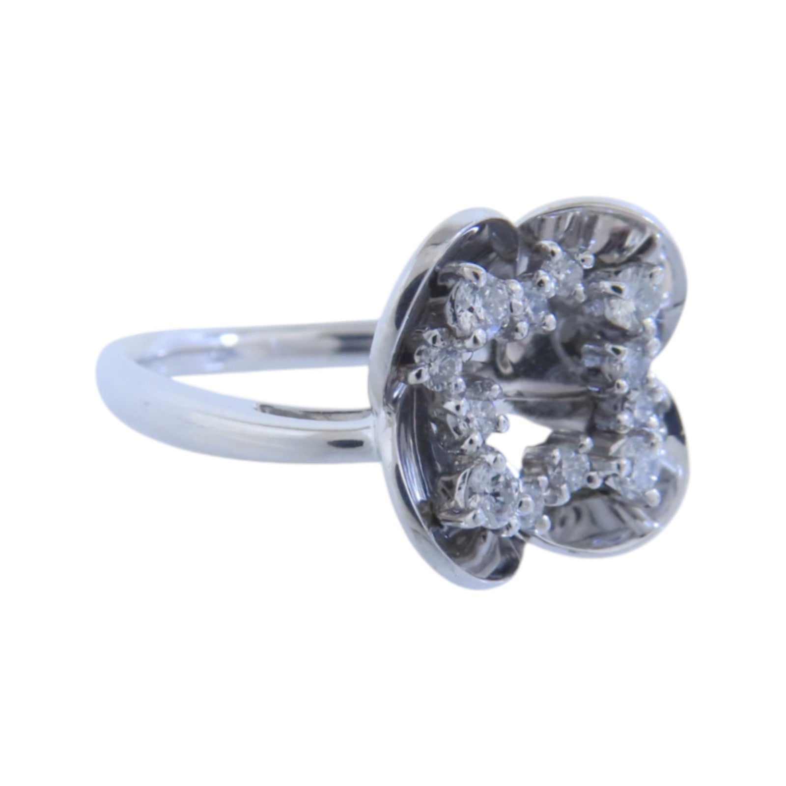 JEWELRY 【激減優惠】18K白金Diamond Ring鑽石戒指US#6.25