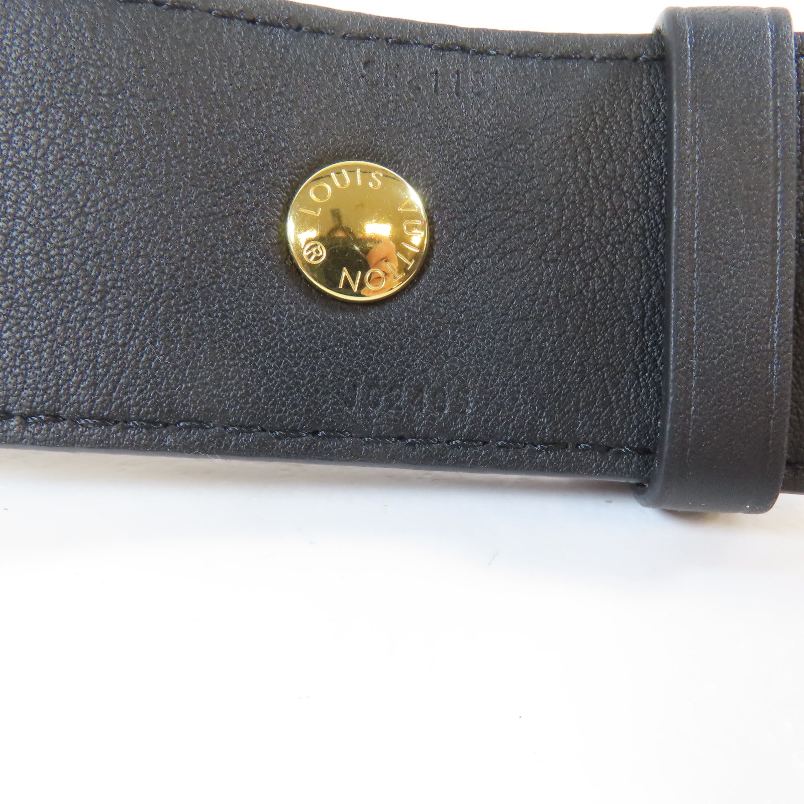 LOUIS VUITTON Monogram Bandouliere Strap金扣肩背帶啡色