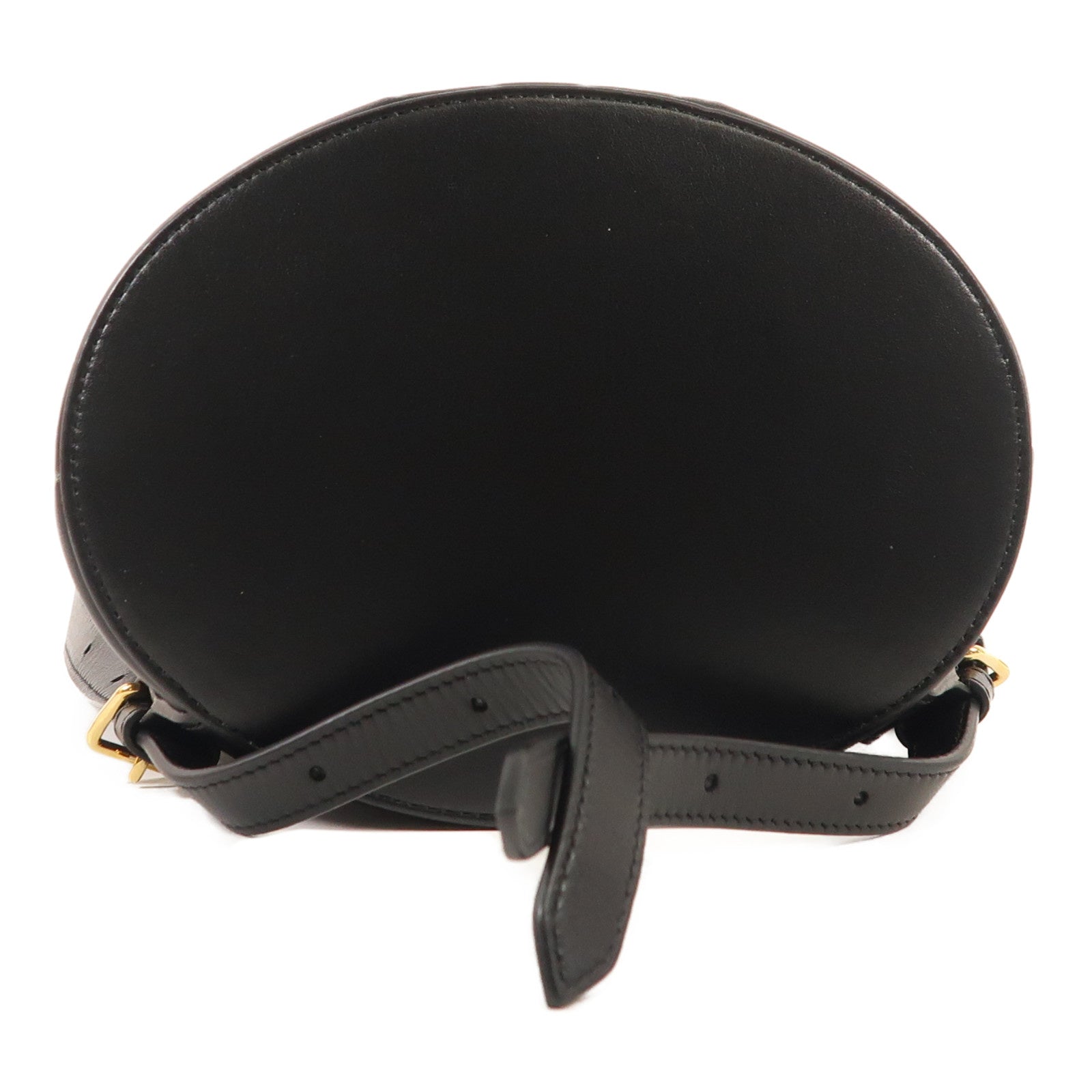 CELINE 牛皮皮革Bonnie金扣背包