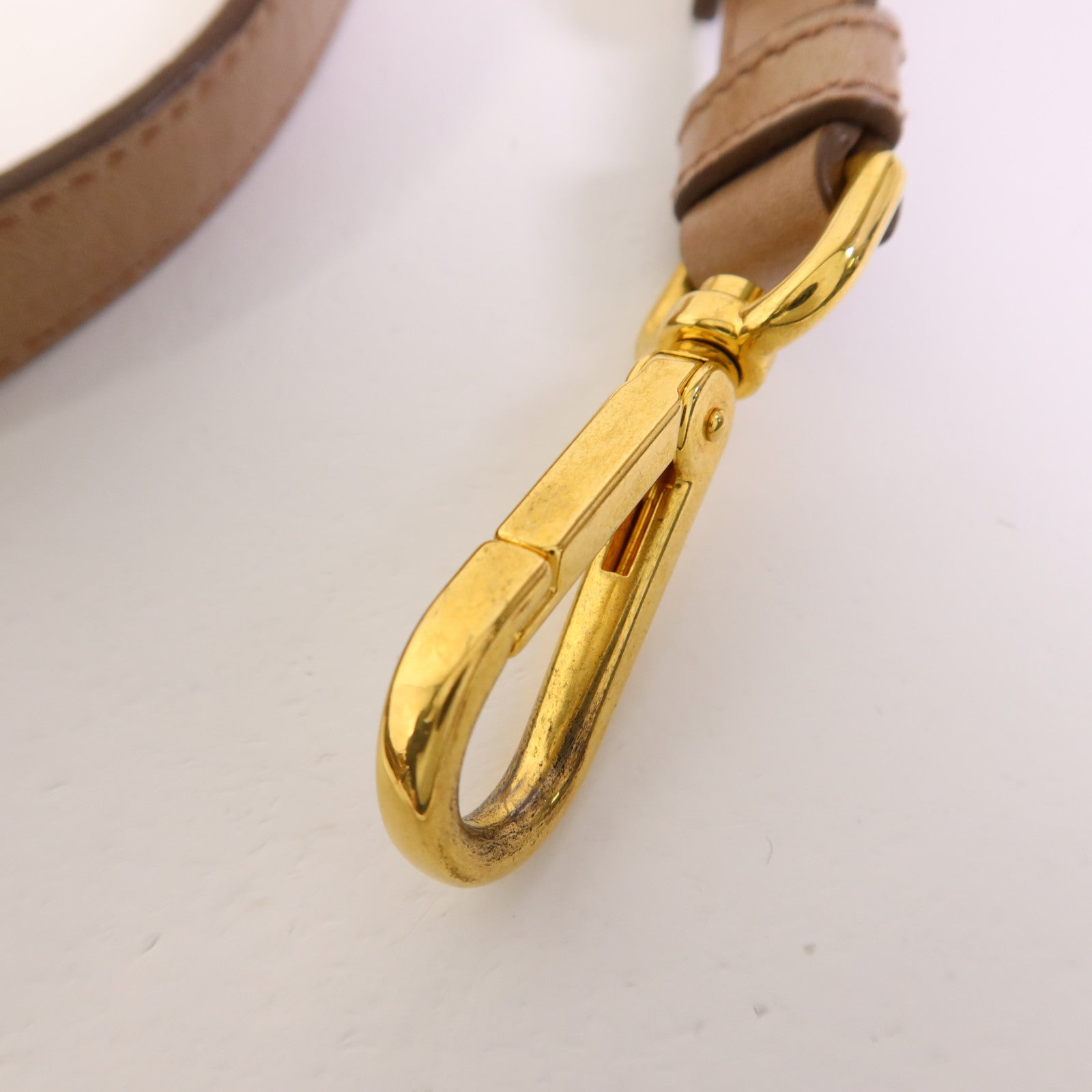 PRADA 牛皮皮革2 Way Shoulder金扣手挽肩背兩用袋