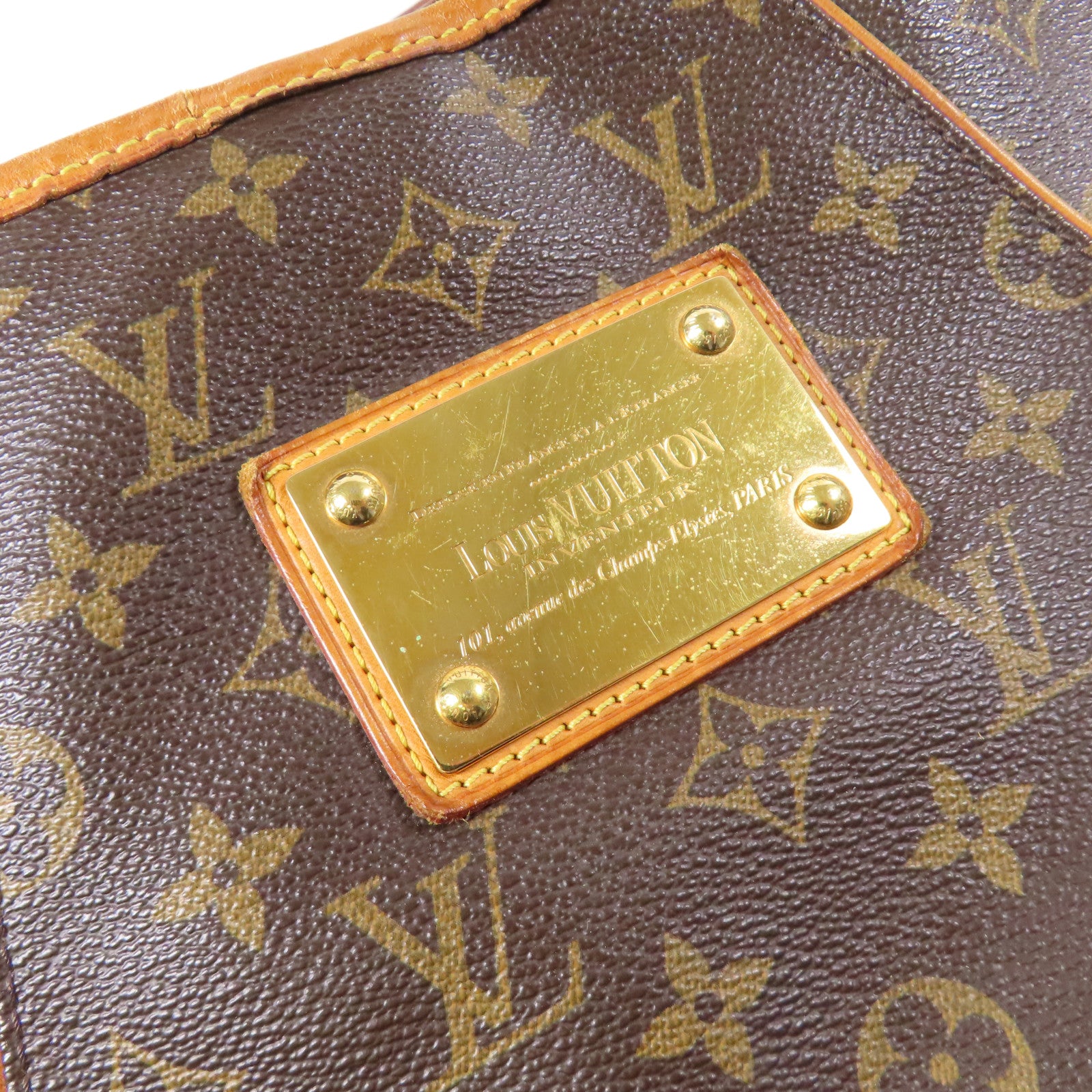 LOUIS VUITTON Monogram Galliera PM金扣肩背袋