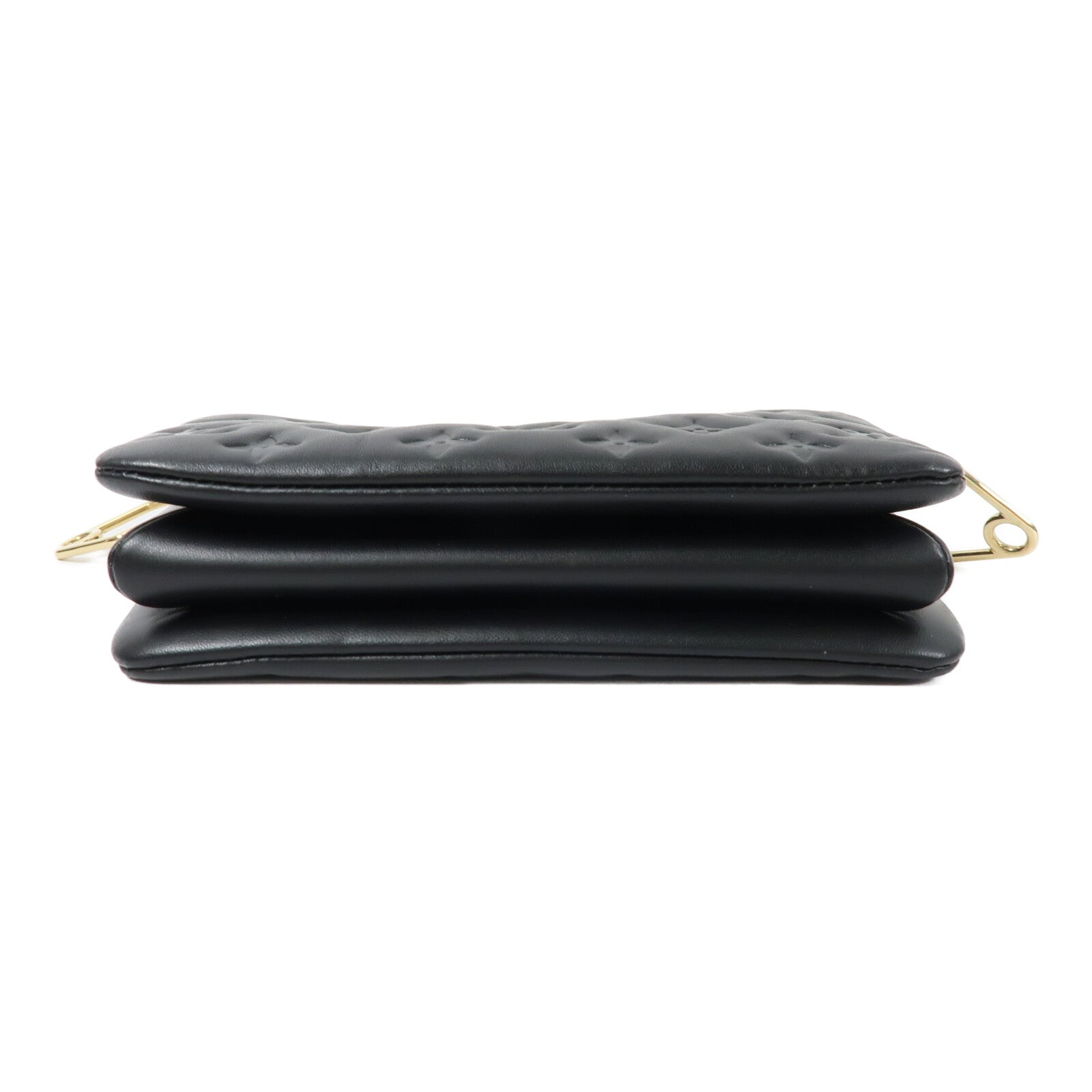 LOUIS VUITTON Monogram Embossed Coussin BB鏈帶手挽肩背兩用袋