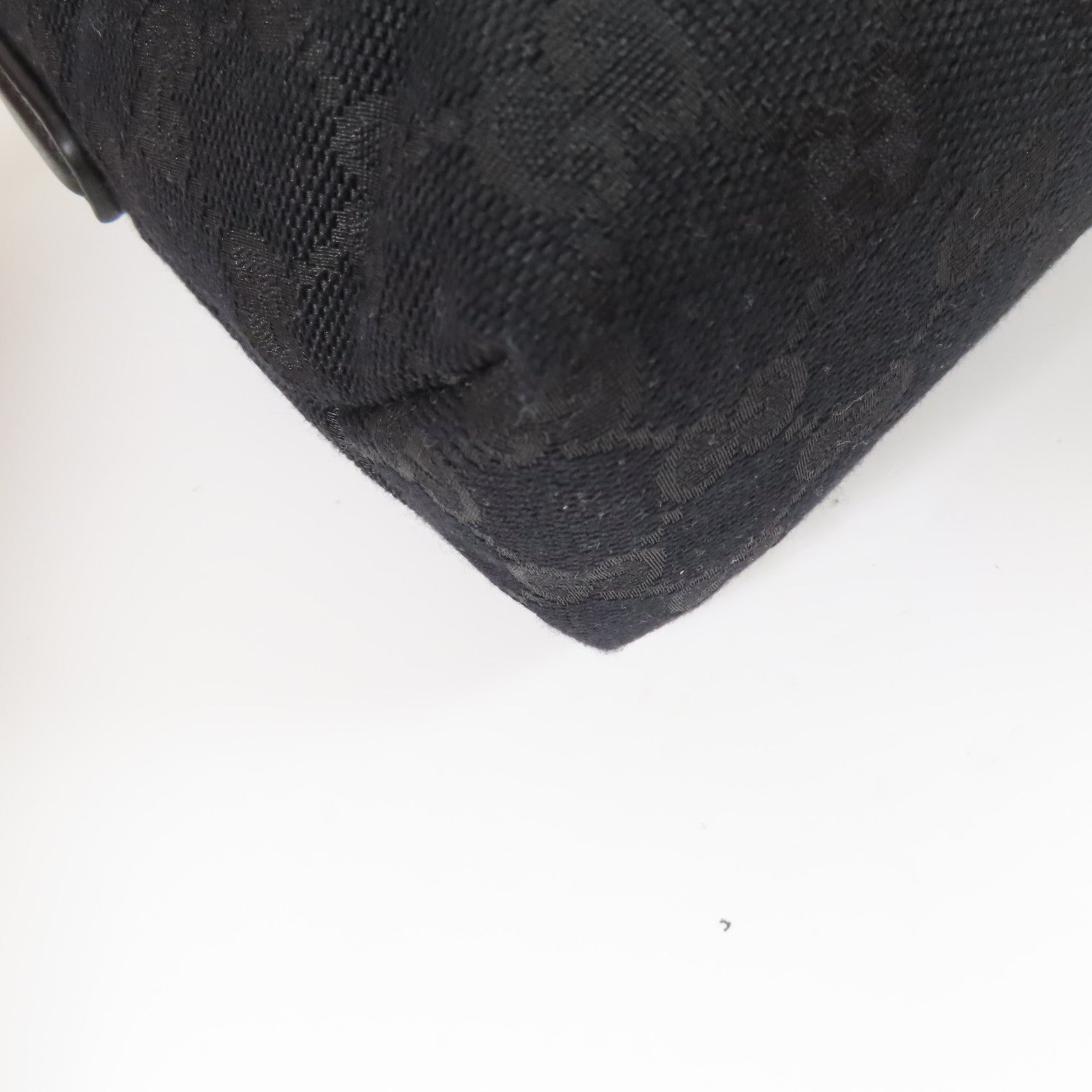 GUCCI 帆布Small Crossbody Bag銀扣肩背袋