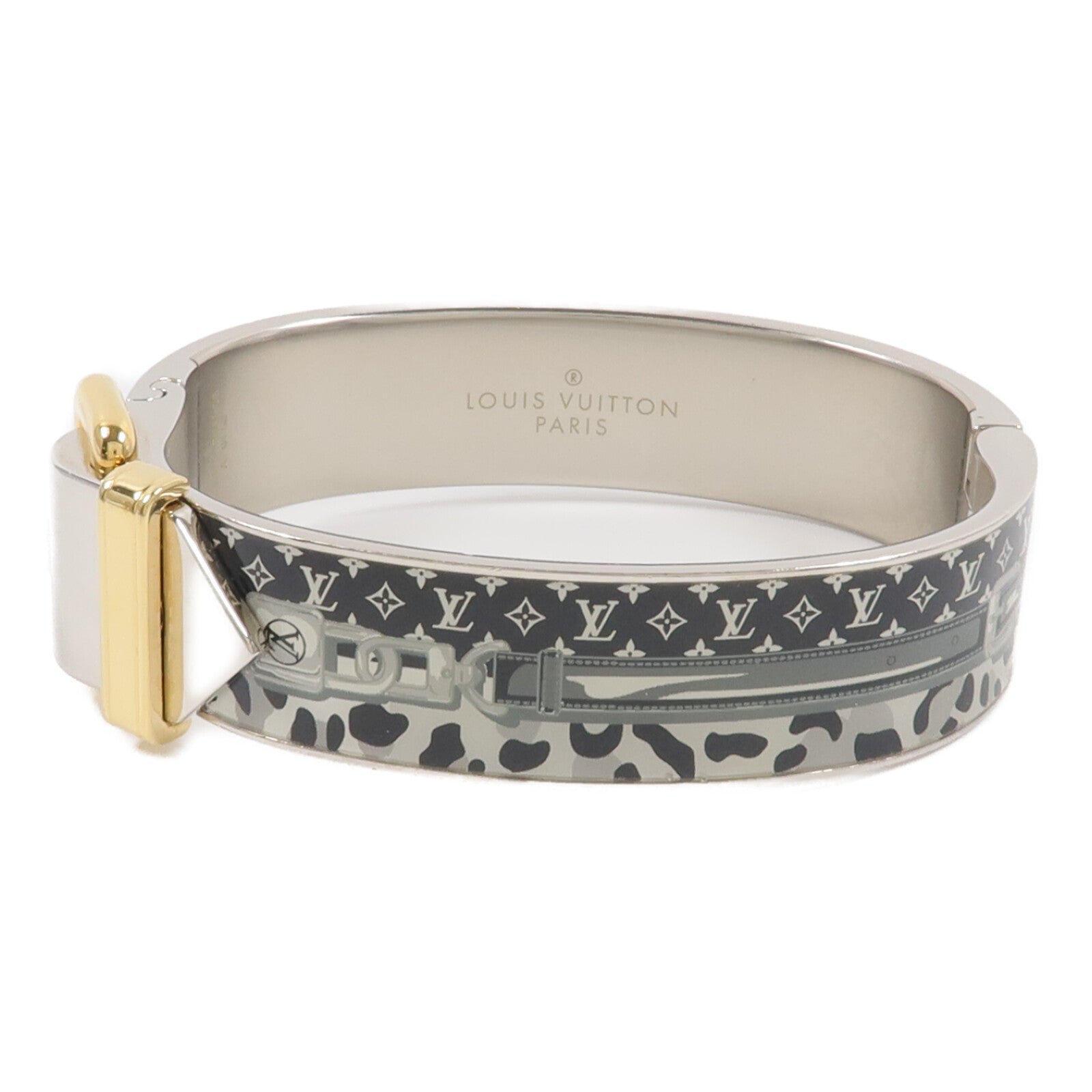 LOUIS VUITTON 金屬/琺瑯琺Confidentian Bracelet手鐲
