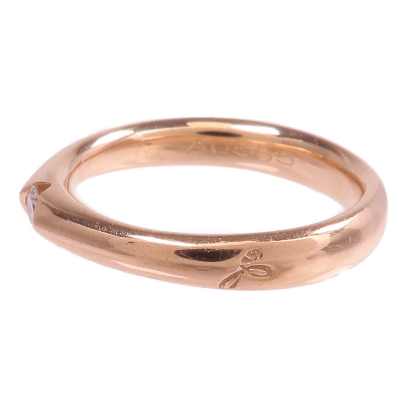 JEWELRY 18K玫瑰金Diamond Ring鑽石戒指US#5.75