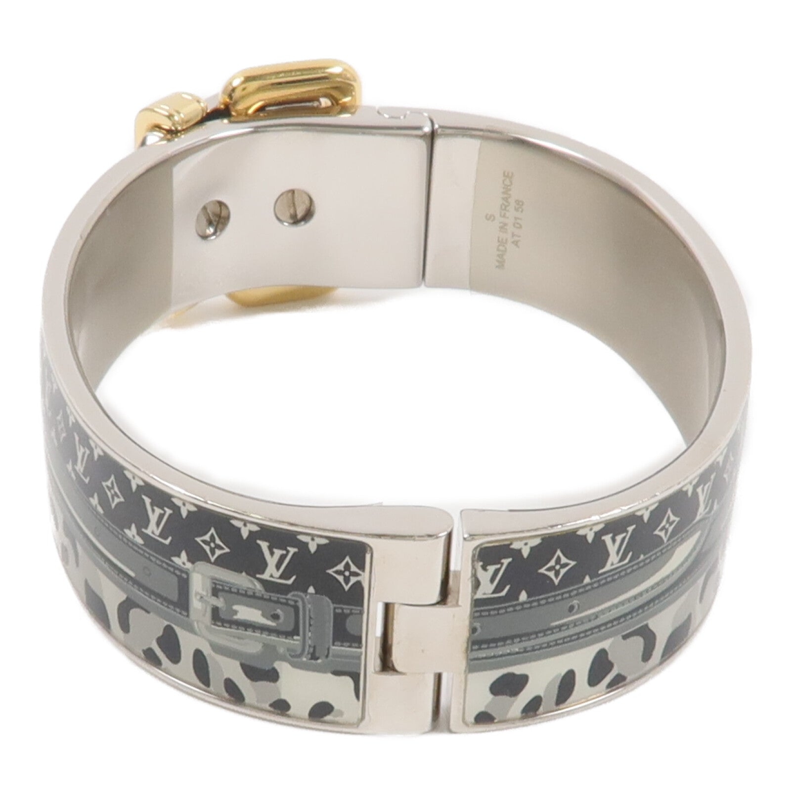 LOUIS VUITTON 金屬/琺瑯琺Confidentian Bracelet手鐲