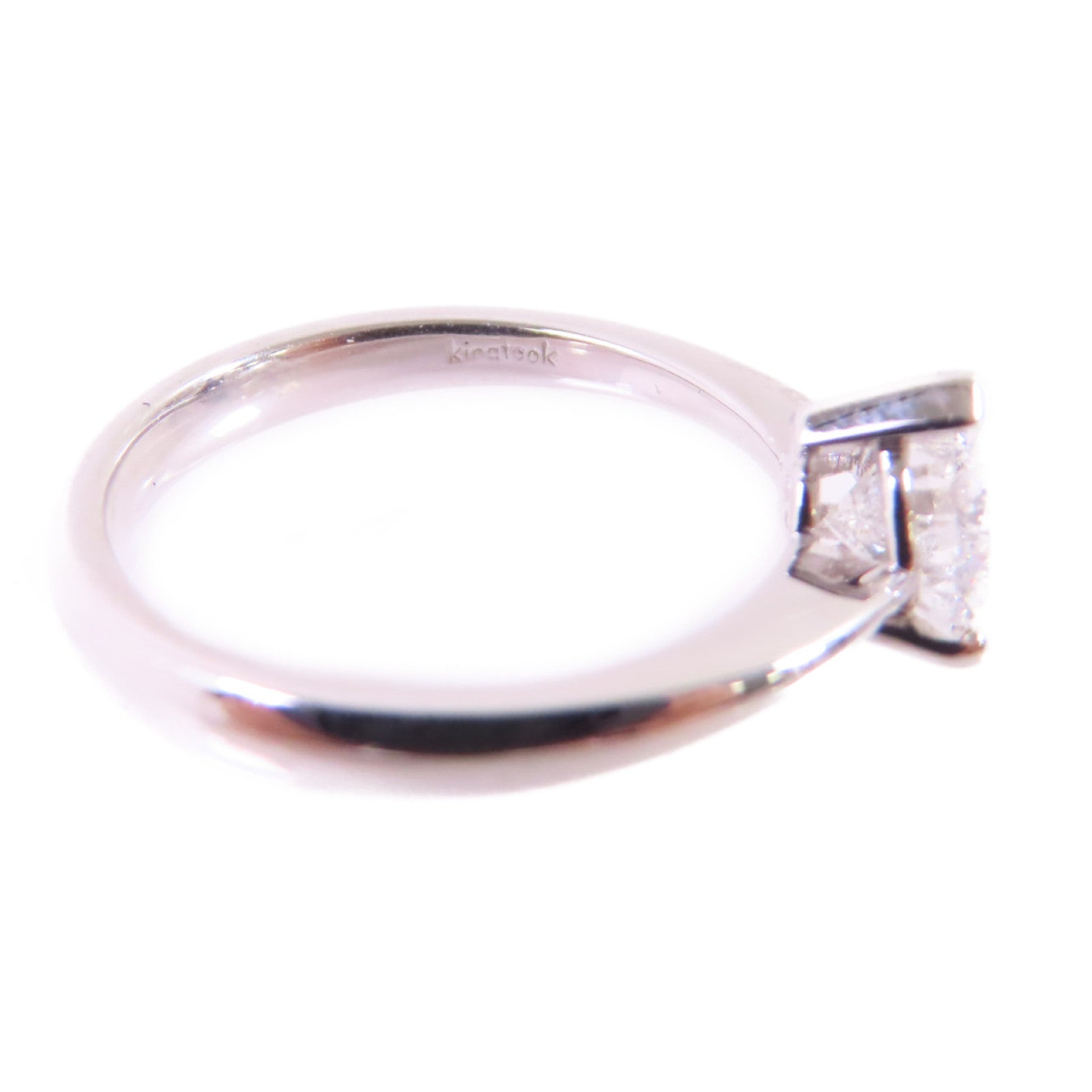 JEWELRY PT950鉑金/0.72ct鑽石Diamond Ring戒指US#4.75