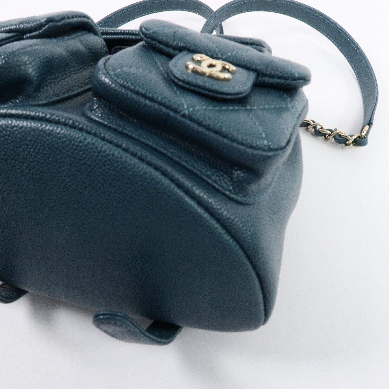 CHANEL 牛皮皮革Duma Mini背包
