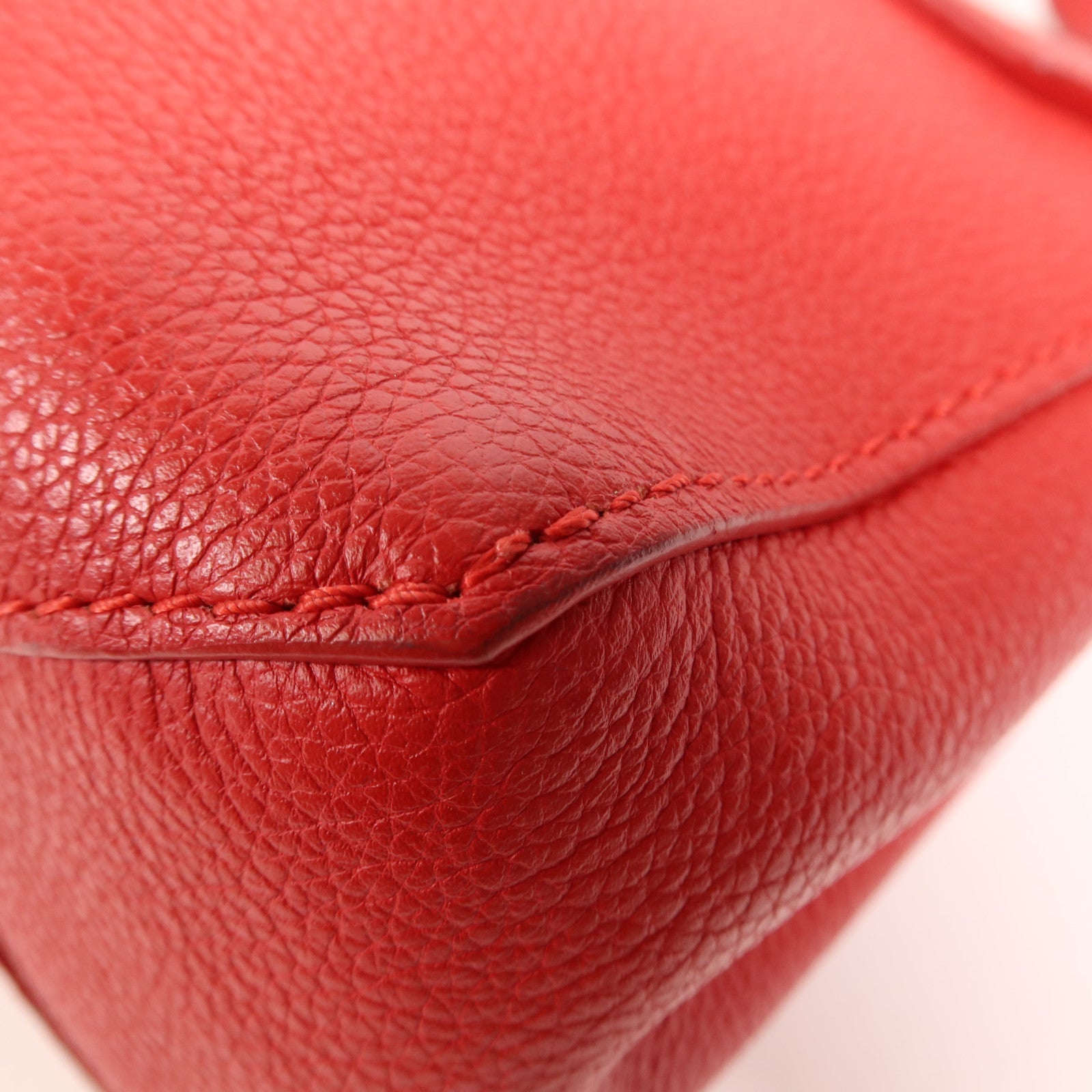 LOUIS VUITTON 牛皮皮革Lock Me II BB銀扣鏈帶手挽肩背兩用袋