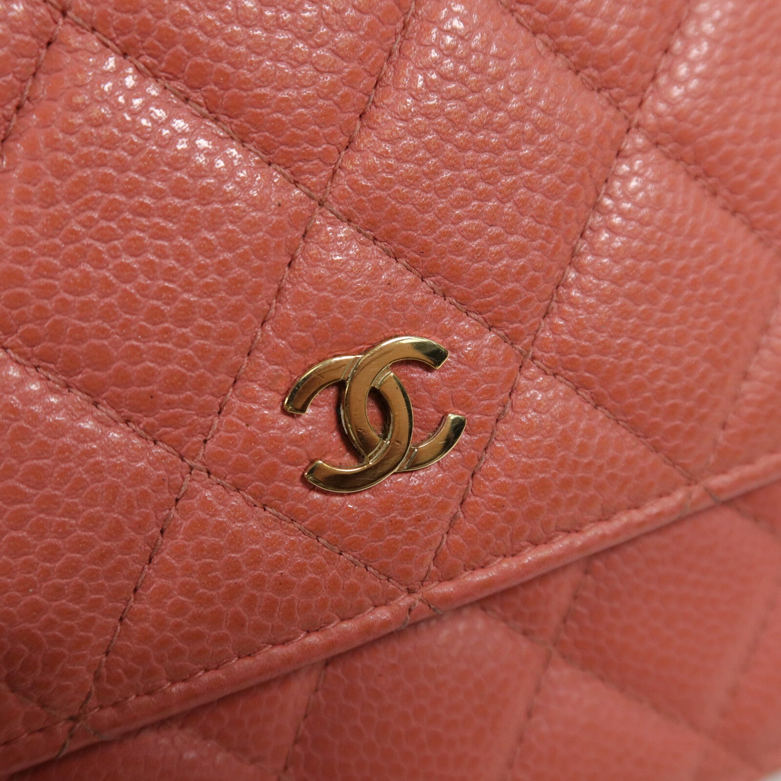 CHANEL 牛皮皮革Wallet On Chain鏈帶肩背袋