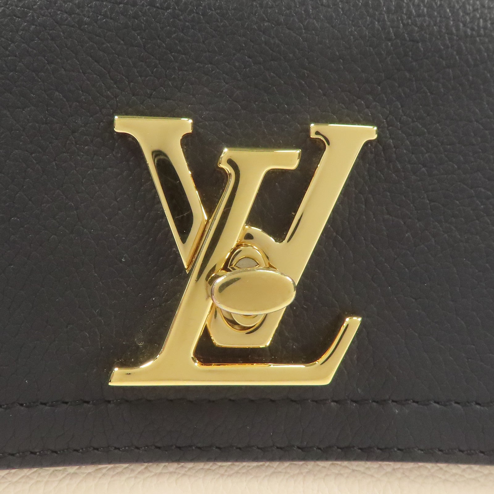 LOUIS VUITTON 牛皮皮革Lockme Tender金扣手挽肩背兩用袋