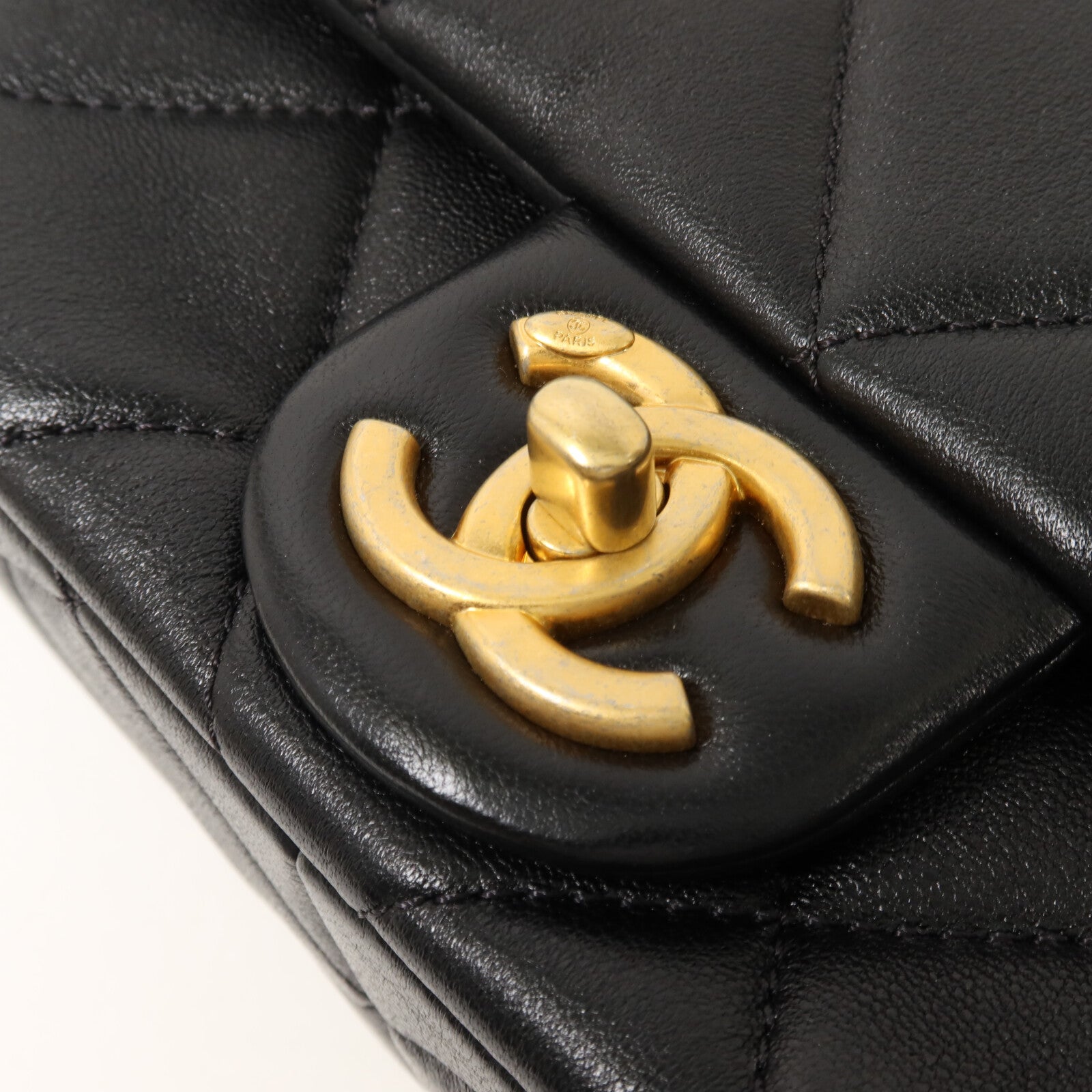 CHANEL 羊皮皮革Chain Shoulder鏈帶肩背袋