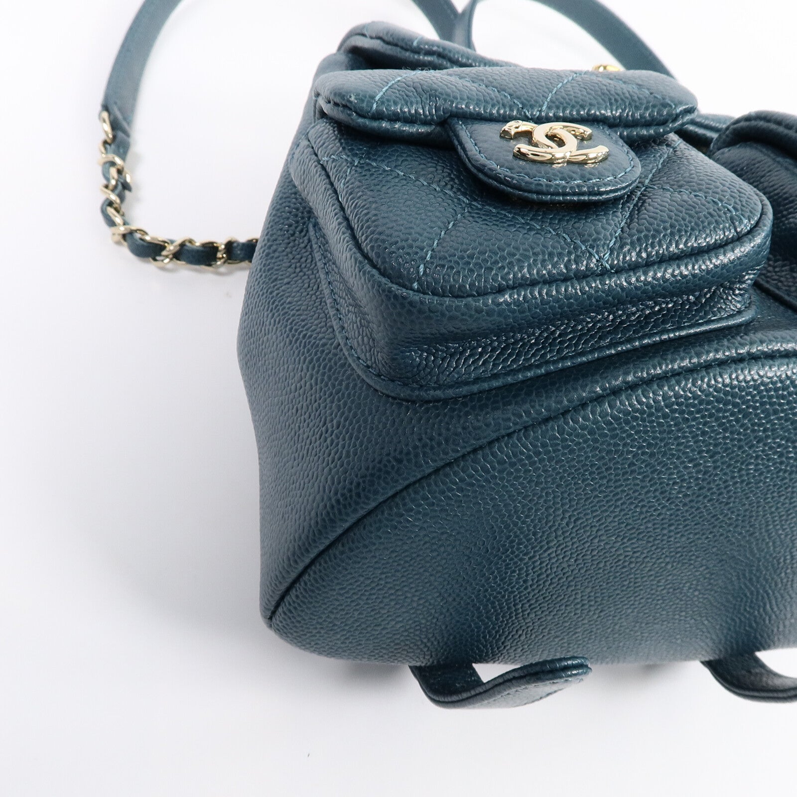 CHANEL 牛皮皮革Duma Mini背包