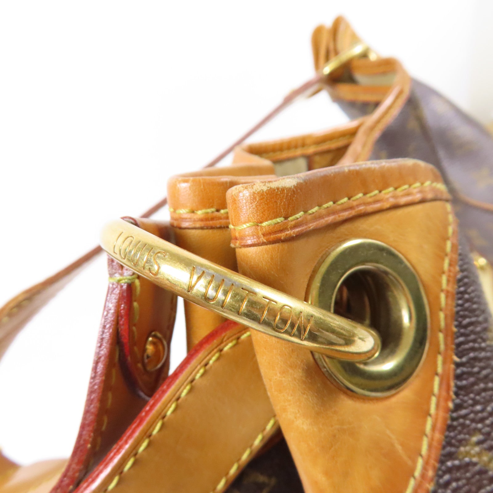 LOUIS VUITTON Monogram Galliera PM金扣肩背袋