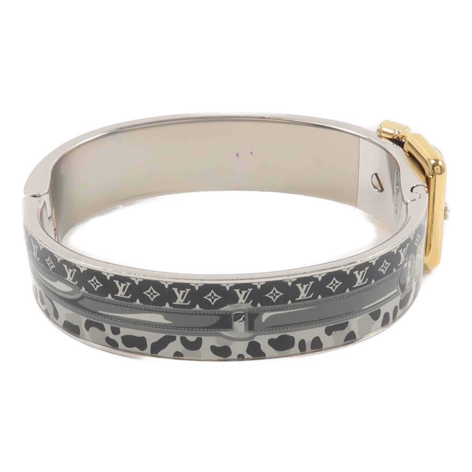 LOUIS VUITTON 金屬/琺瑯琺Confidentian Bracelet手鐲