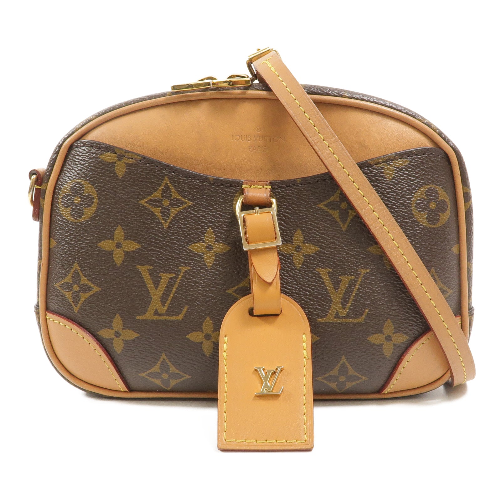 LOUIS VUITTON Monogram Deauville Mini肩背袋