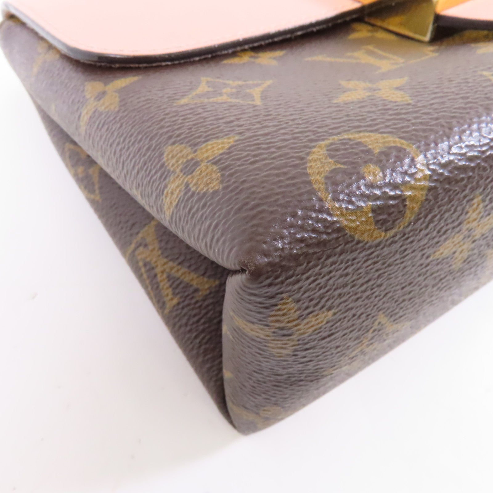 LOUIS VUITTON Monogram Locky BB金扣手挽肩背兩用袋粉紅色