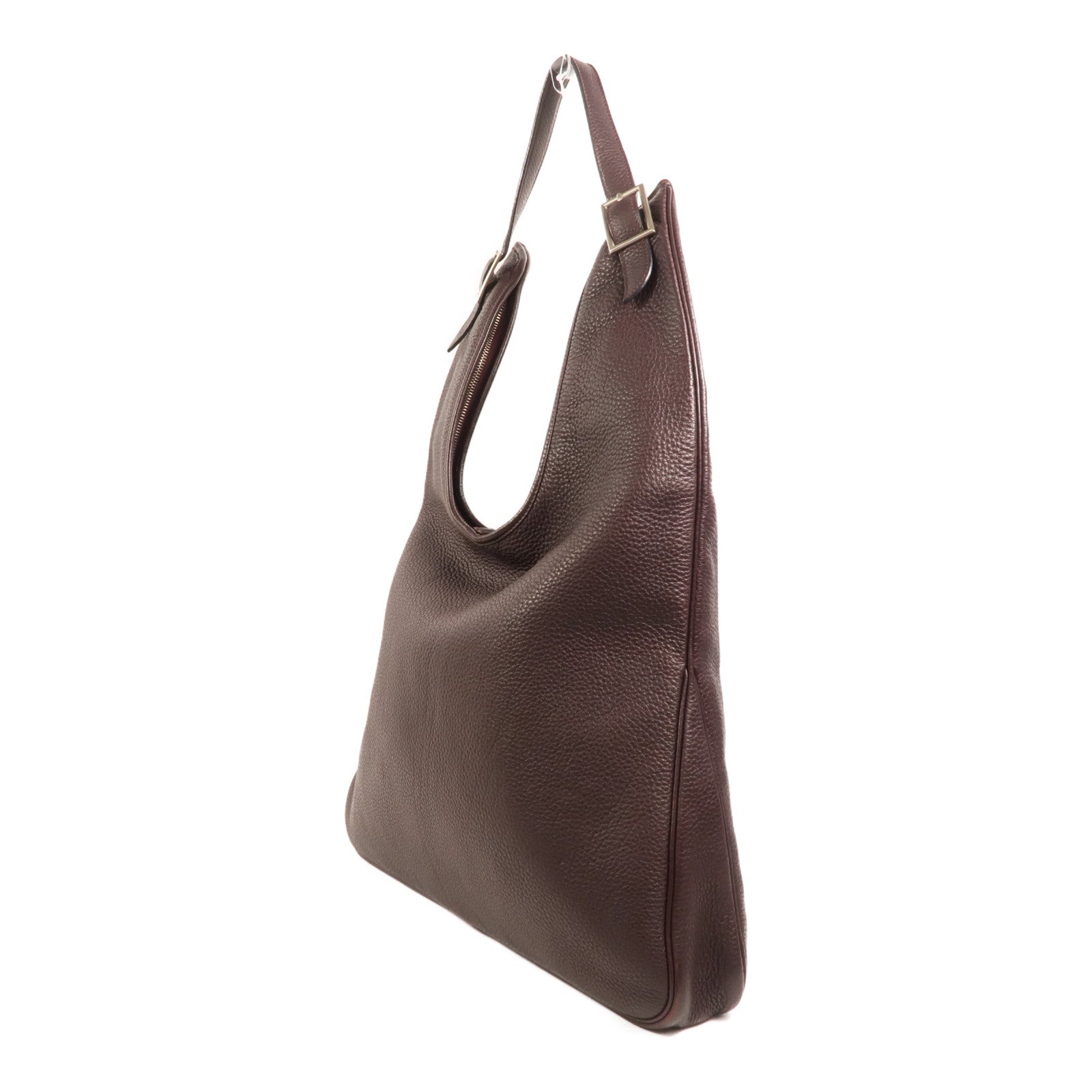 HERMES Clemence皮革Massai Cut 40肩背袋Havanne