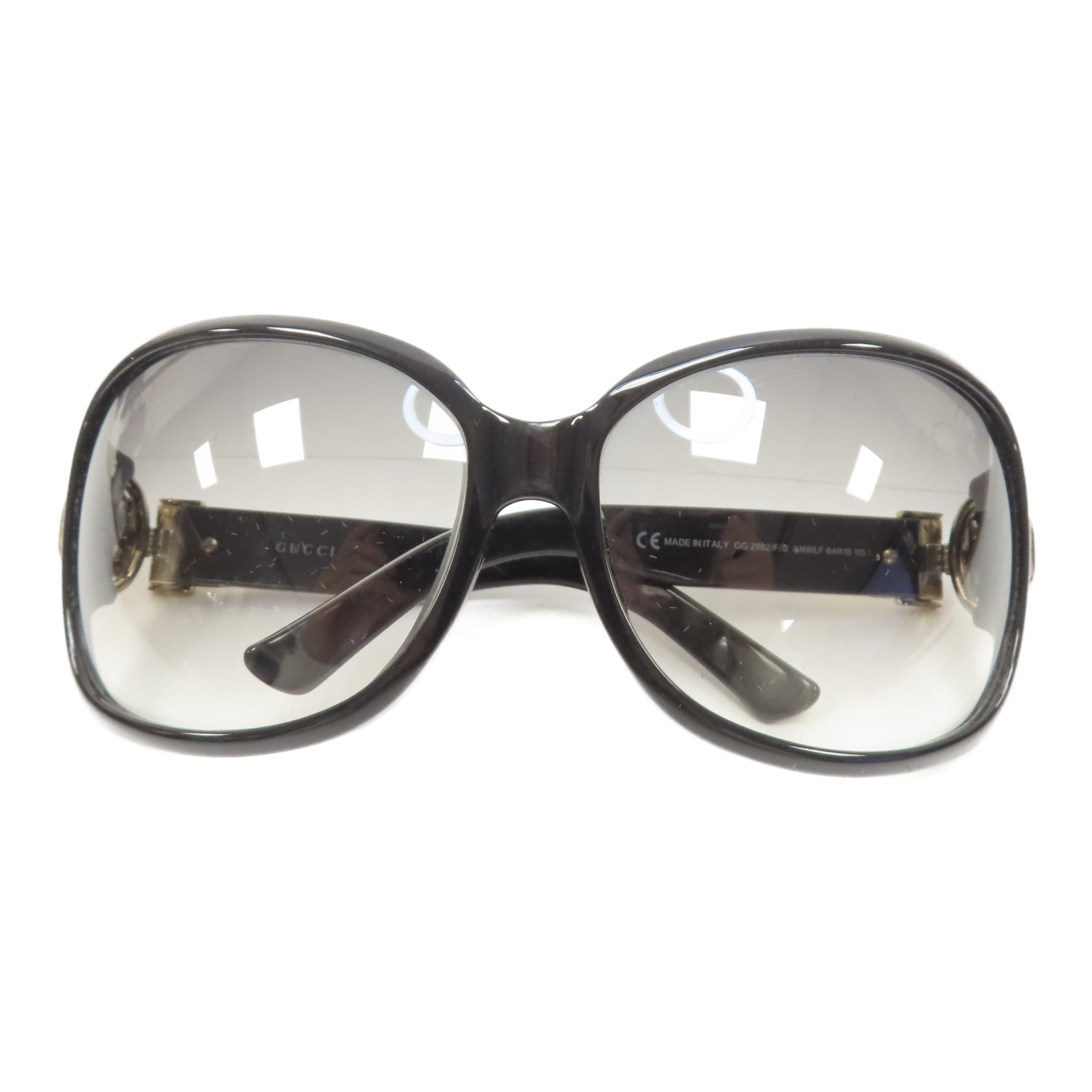 GUCCI PVC Sunglasses太陽眼鏡黒色