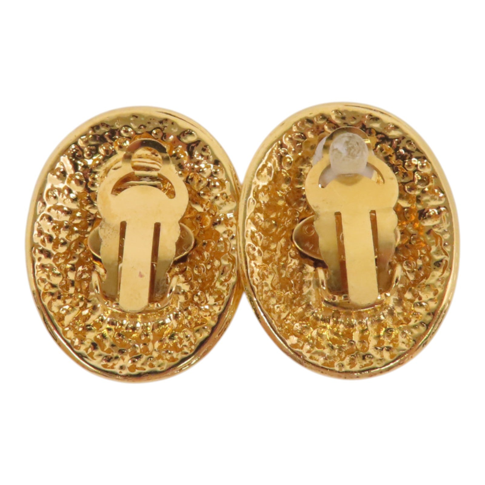 CHANEL 金屬Vintage Earring金扣耳環