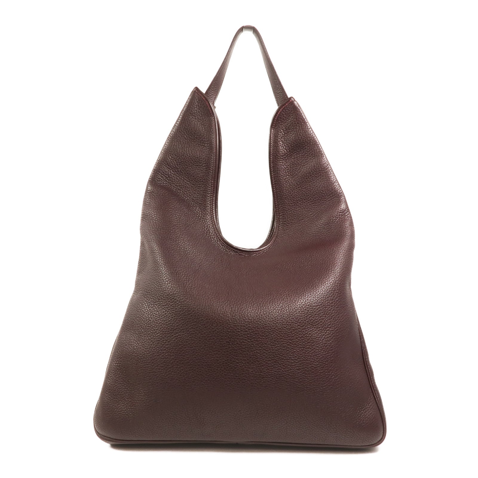 HERMES Clemence皮革Massai Cut 40肩背袋Havanne