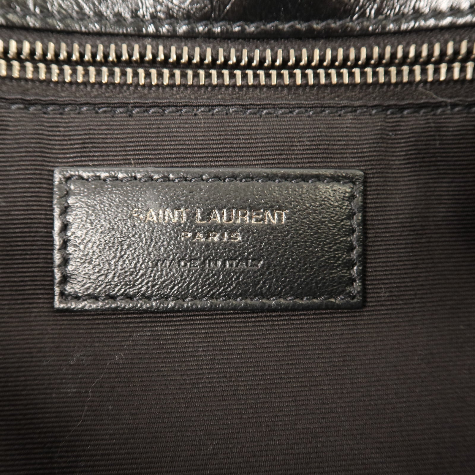 SAINT LAURENT 牛皮皮革Niki Medium銀扣鏈帶肩背袋