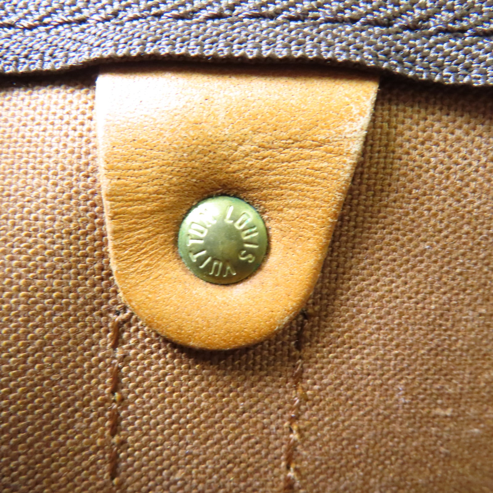 LOUIS VUITTON Monogram Keepall 45 Boston Bag金扣手挽袋啡色