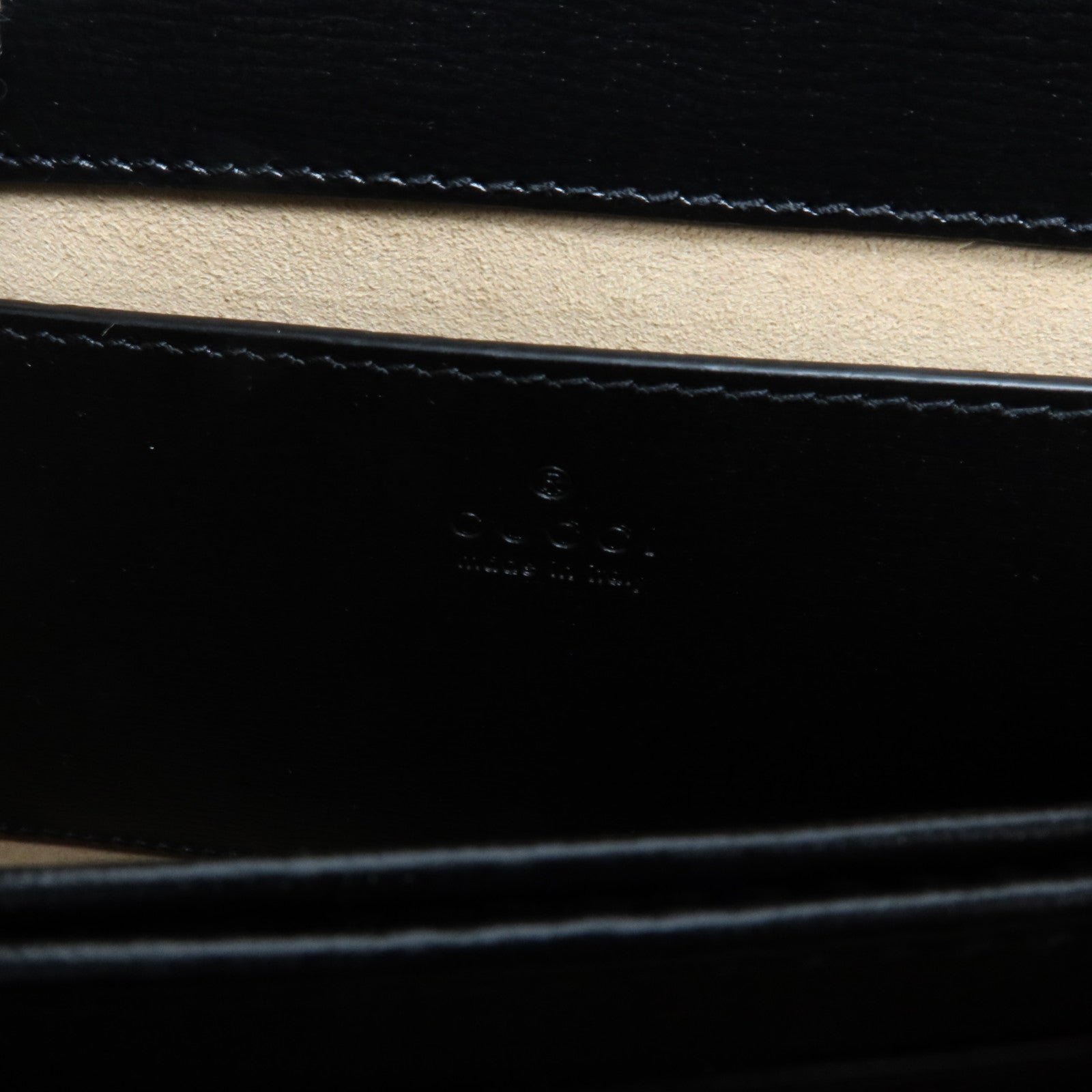 GUCCI 牛皮皮革Horsebit 1955金扣手挽肩背兩用袋