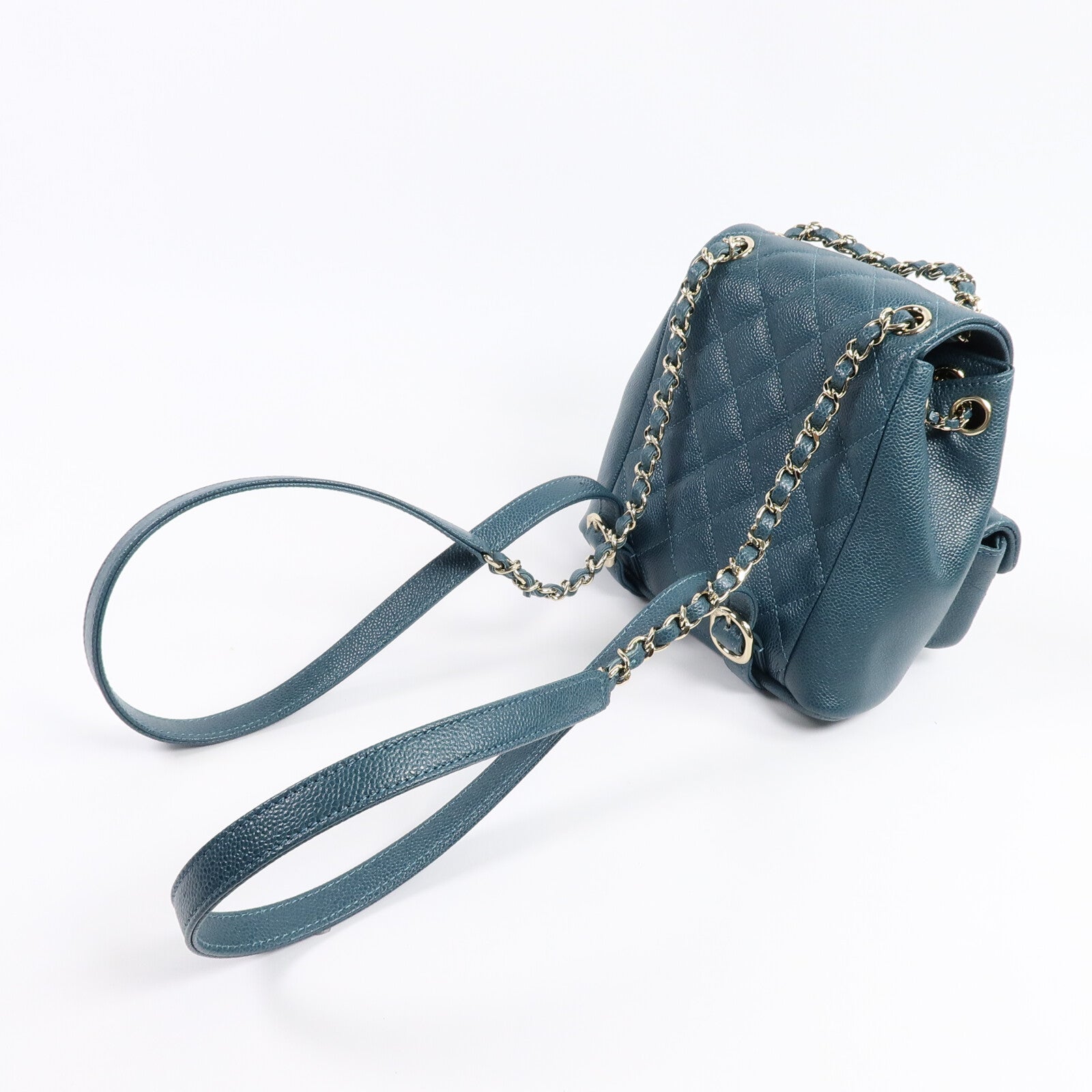 CHANEL 牛皮皮革Duma Mini背包