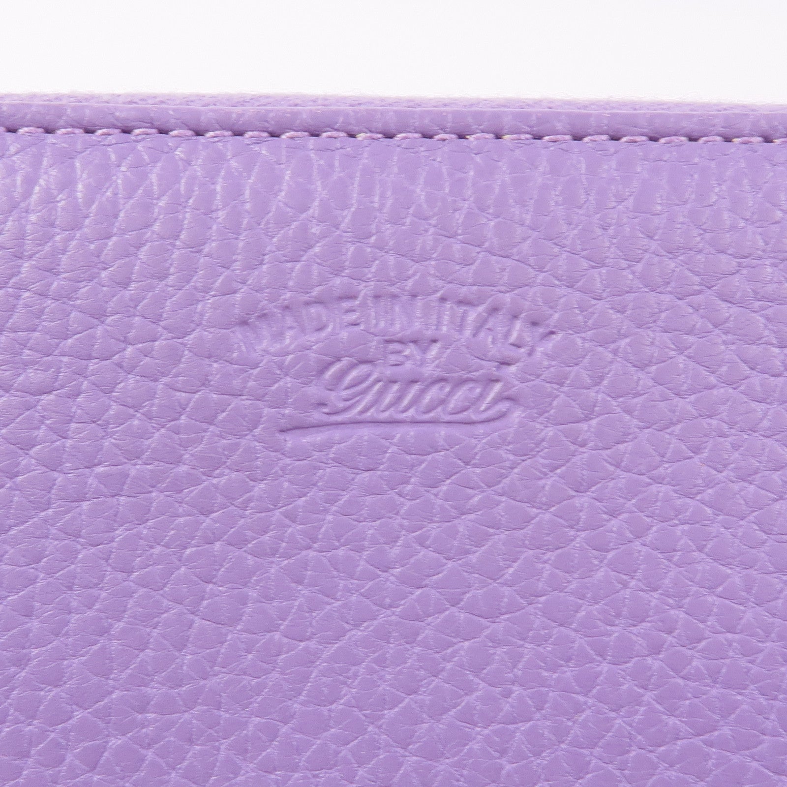 GUCCI 皮革Long Wallet銀扣長錢包