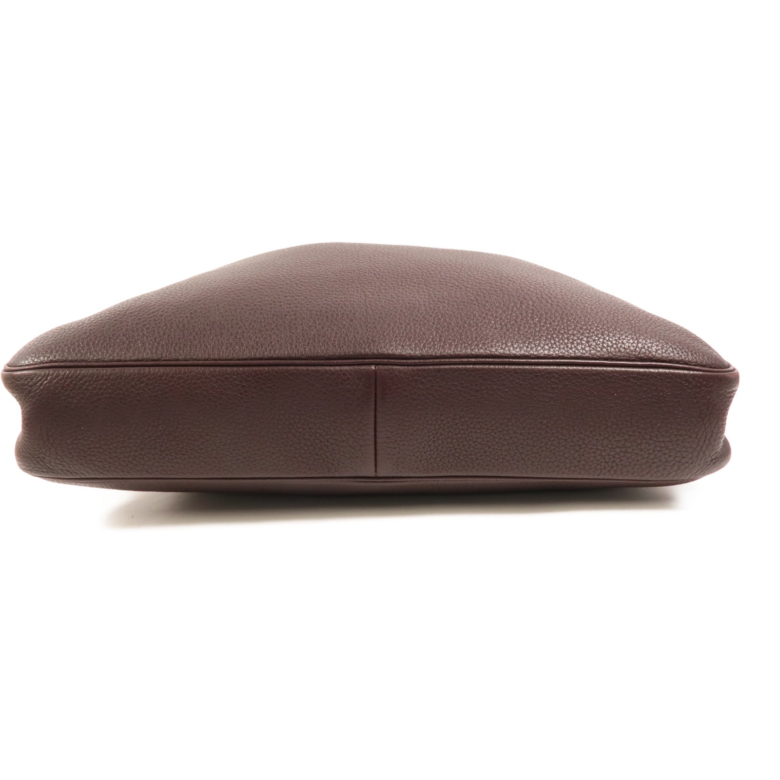 HERMES Clemence皮革Massai Cut 40肩背袋Havanne