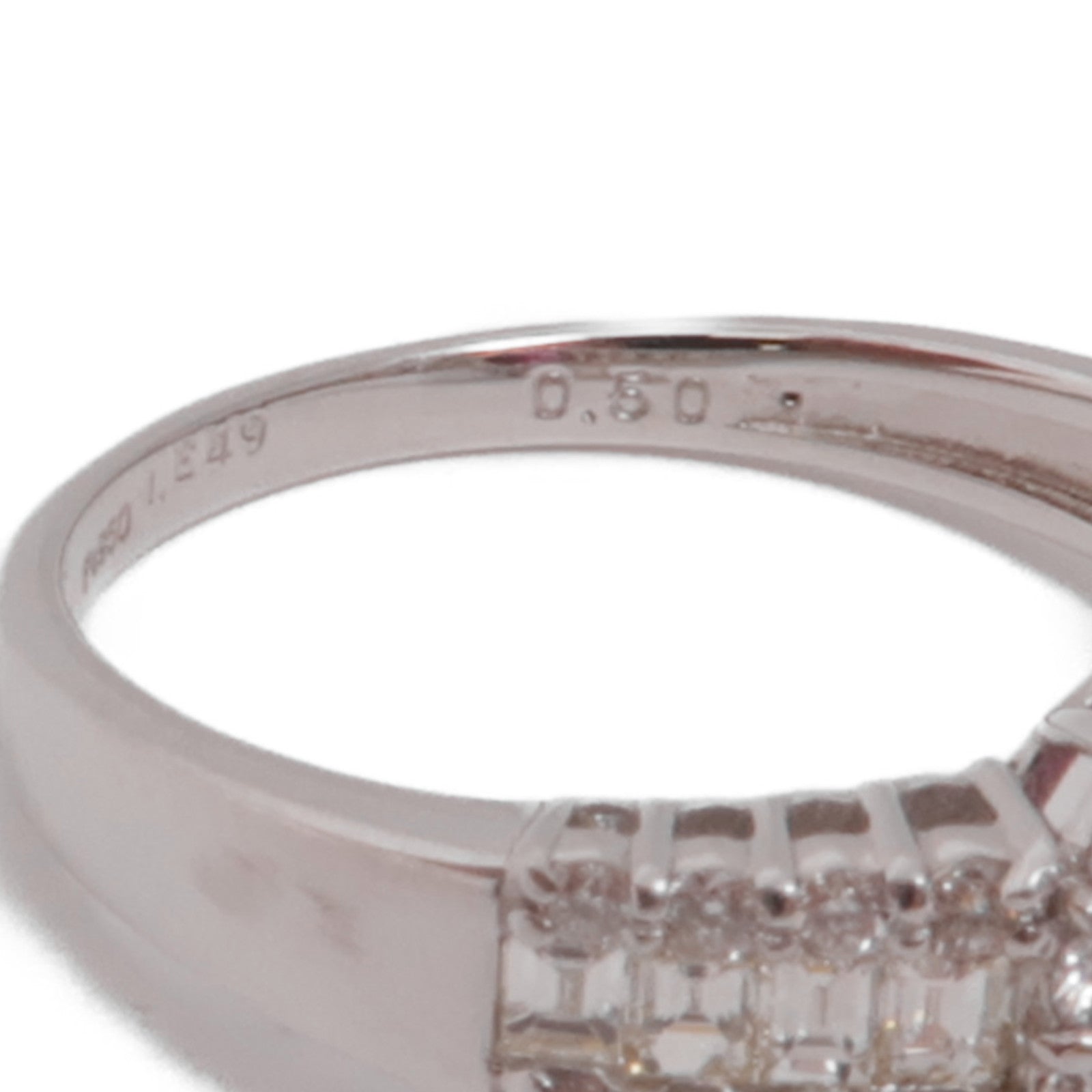 JEWELRY【激減優惠】 PT950鉑金Pink Sapphire Ring鑽石戒指US#6