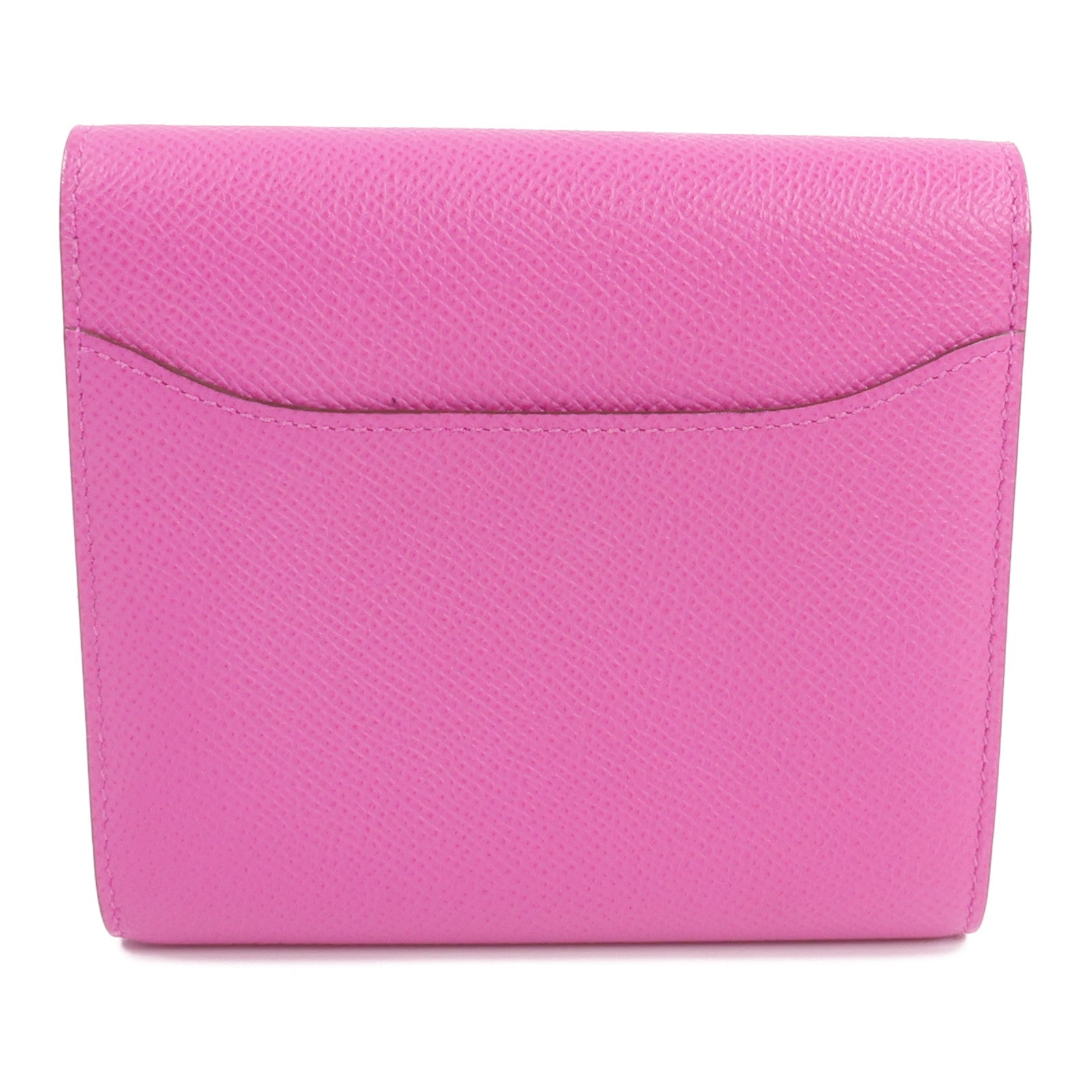 HERMES 【激減優惠】Epsom皮革Constance Slim Wallet錢包Magnolia