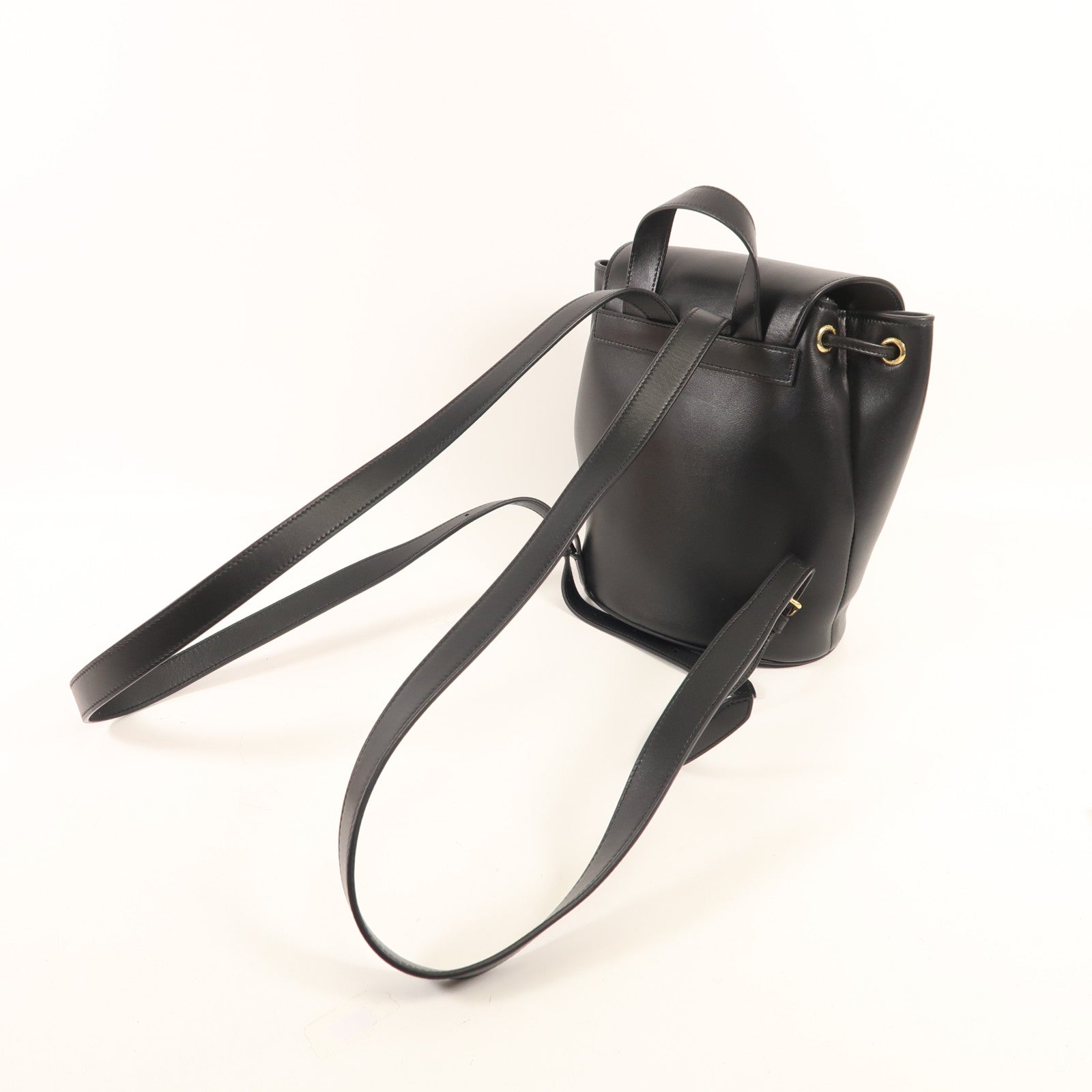 CELINE 牛皮皮革Bonnie金扣背包